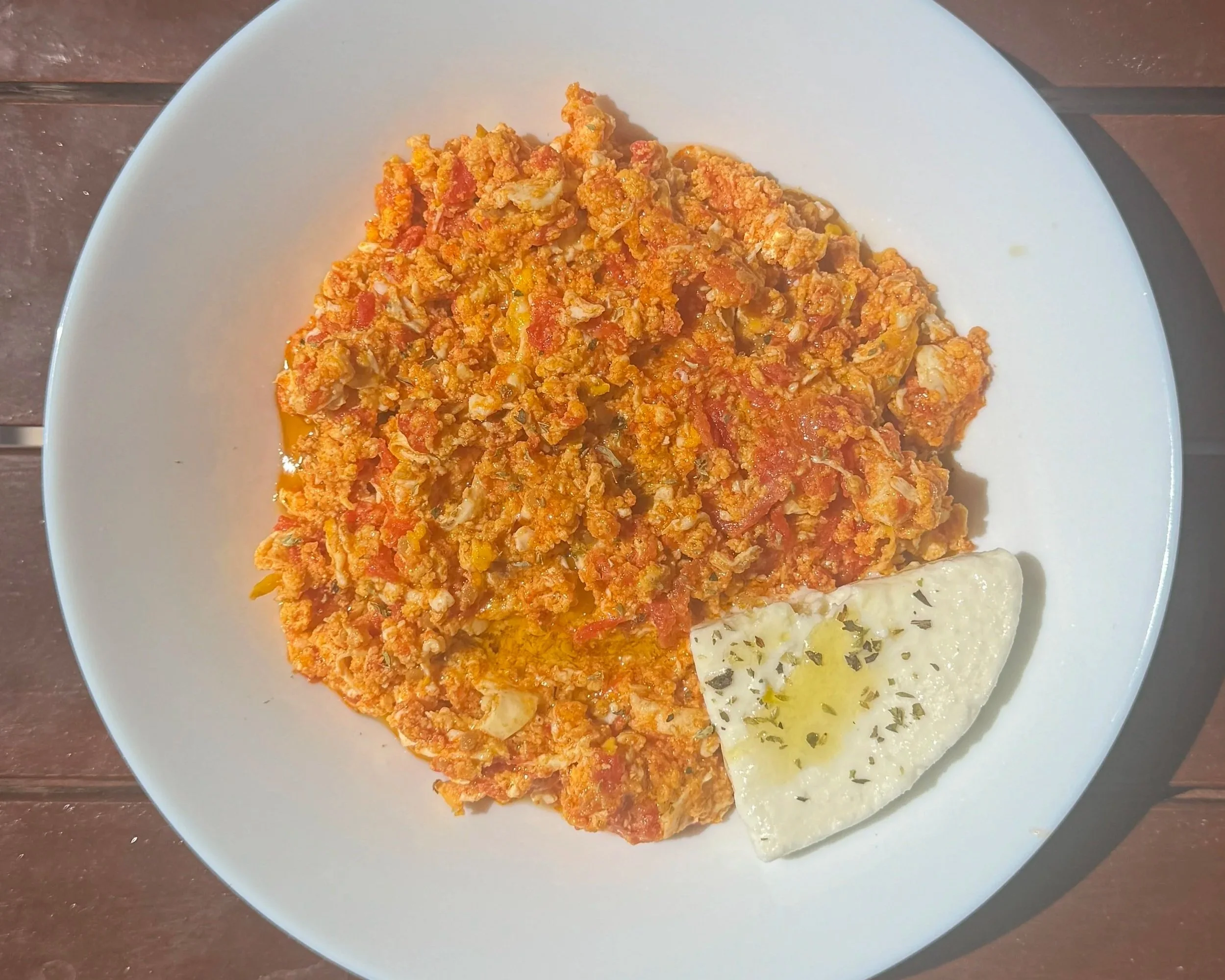 Strapatsada Recipe aka Kagianas Recipe: Greek Tomatoes with Eggs