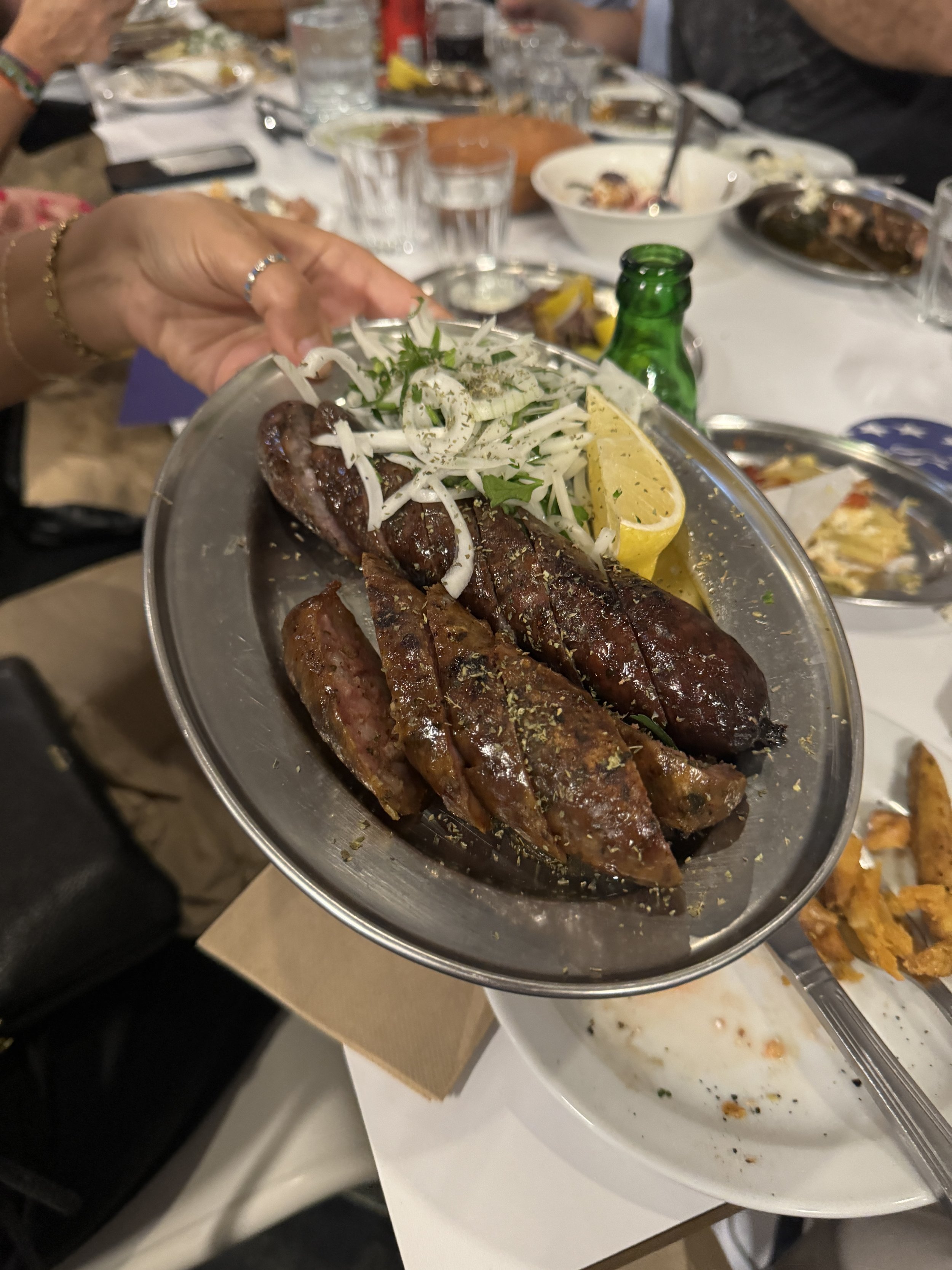 Loukaniko at Olympic Meats, Marrickville Souvlakination Guide to Greek food in Sydney Sydney's best Greek restaurants where to eat Greek food in Sydney