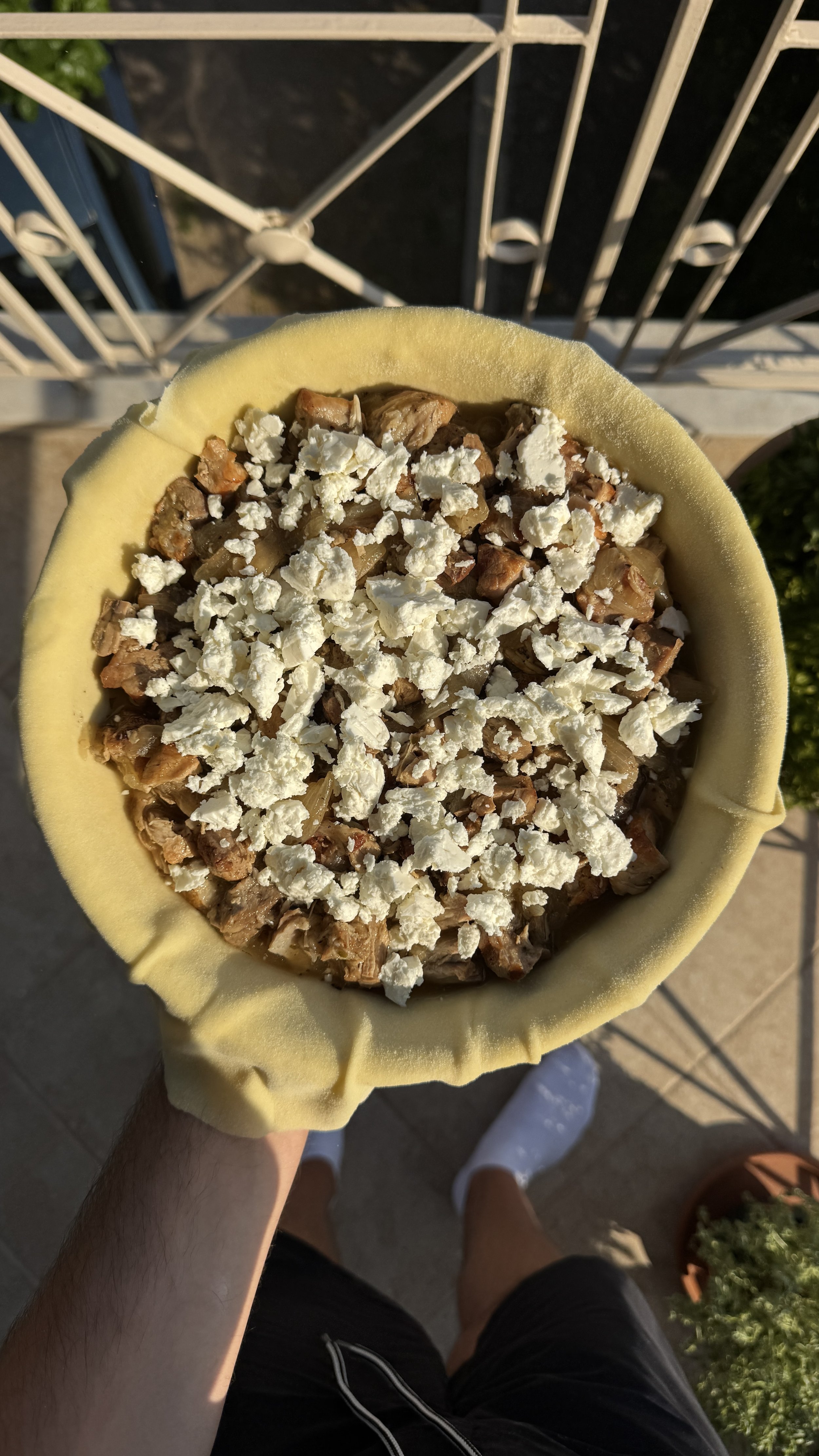 Kreatopita recipe using leftover souvla and leftover souvlakia - Greek meat pie recipe - what to do with leftover BBQ meat - Greek food recipes