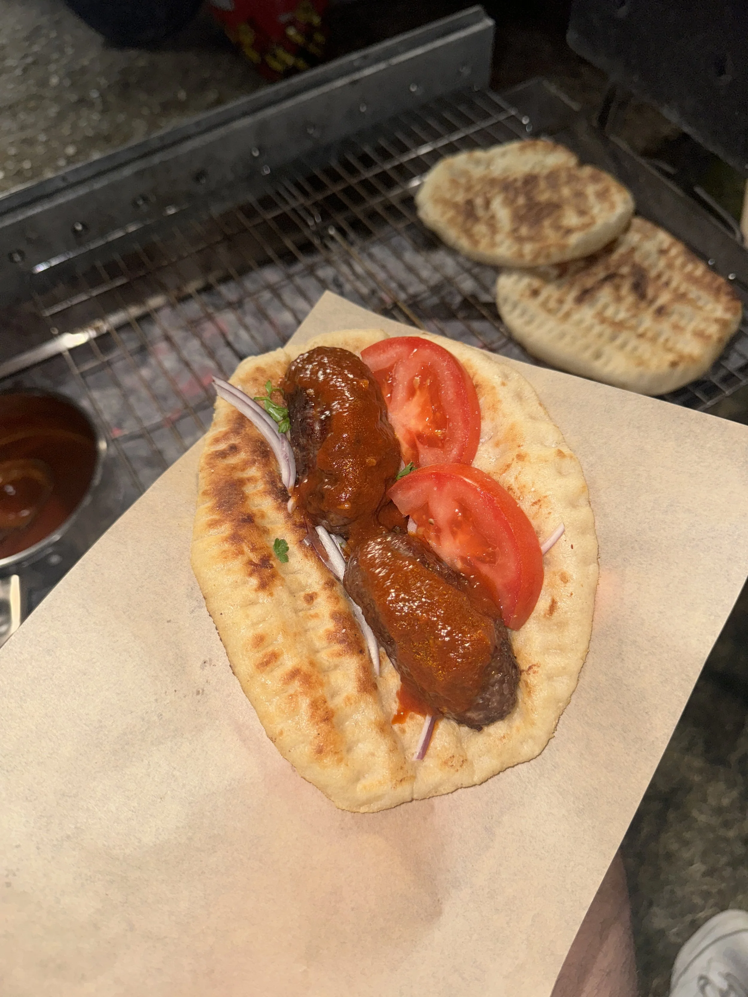 Traditional Athenian bifteki tylichto recipe with traditional homemade tomato saltsa - Souvlakination Recipes - traditional Greek food recipes
