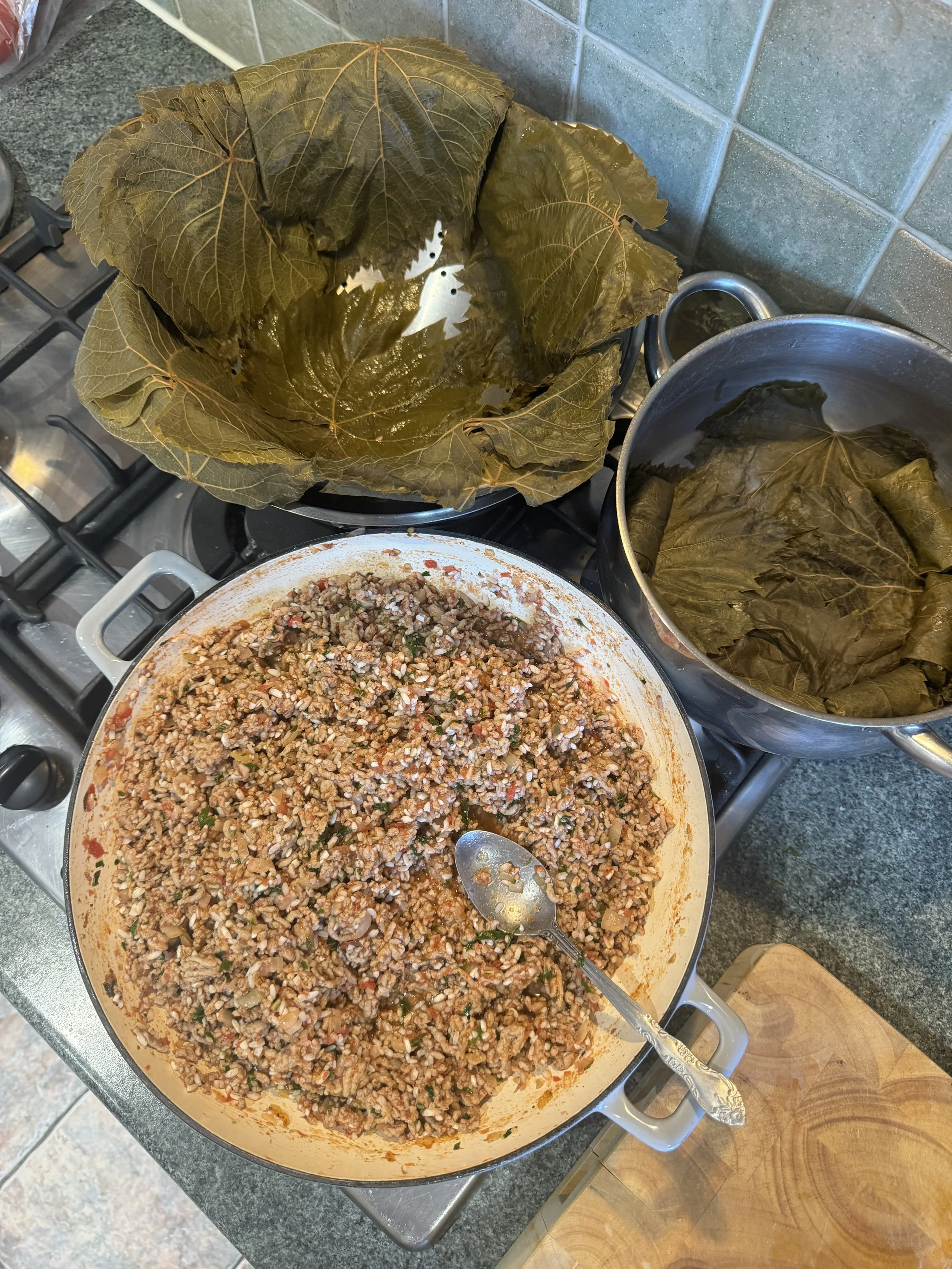 Koupepia recipe, Cypriot dolmadakia recipe with pork mince, tomato, cinnamon and mint – Souvlakination recipes: Authentic traditional Greek and Cypriot food recipes, dolmadakia vs koupepia