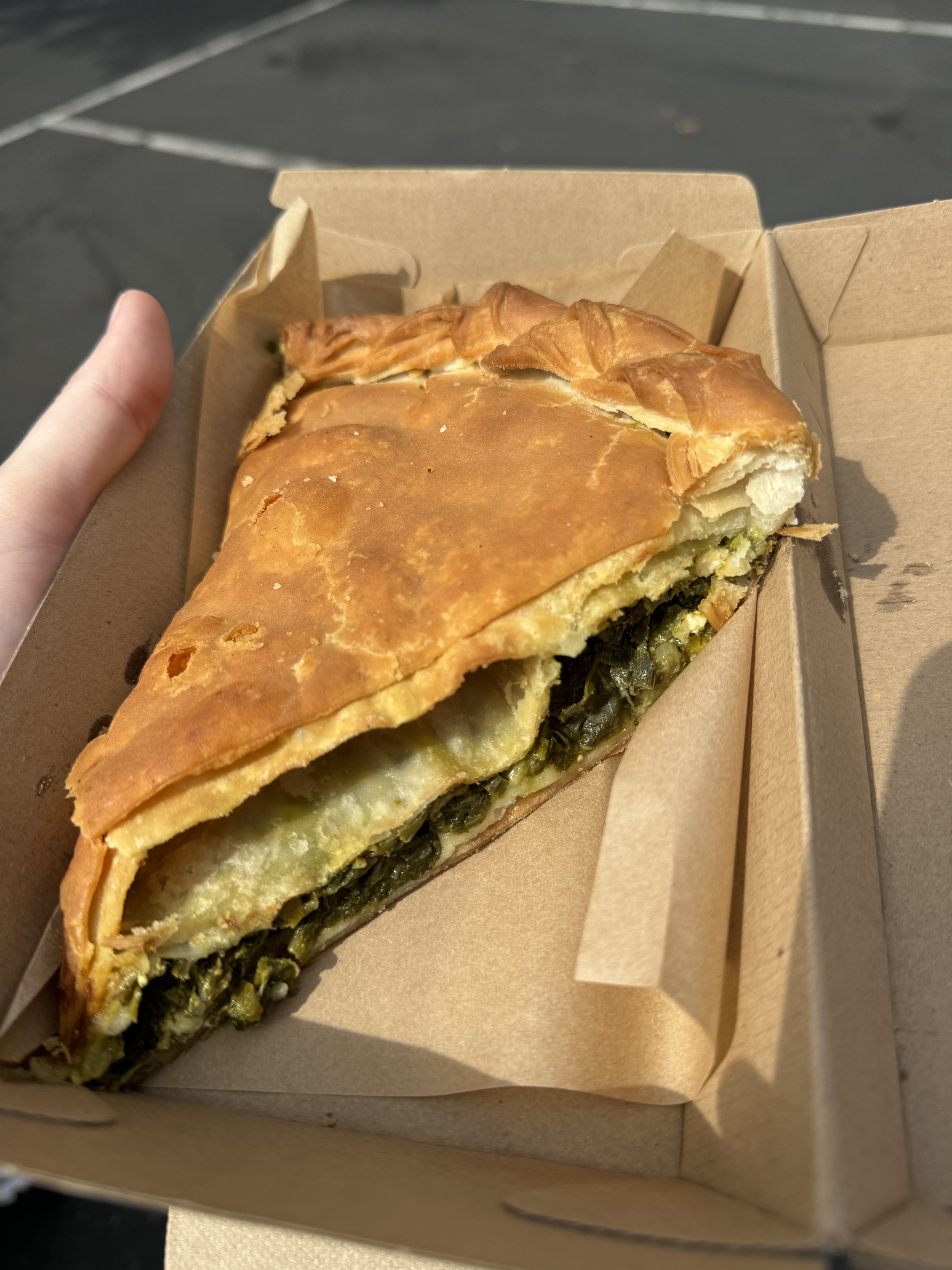 Sweet Filosophy, Oakleigh, Melbourne - spanakopita - Where to eat Greek food in Melbourne - Greek food in Melbourne - Cypriot food in Melbourne - Greek food in Australia - Souvlakination Guide