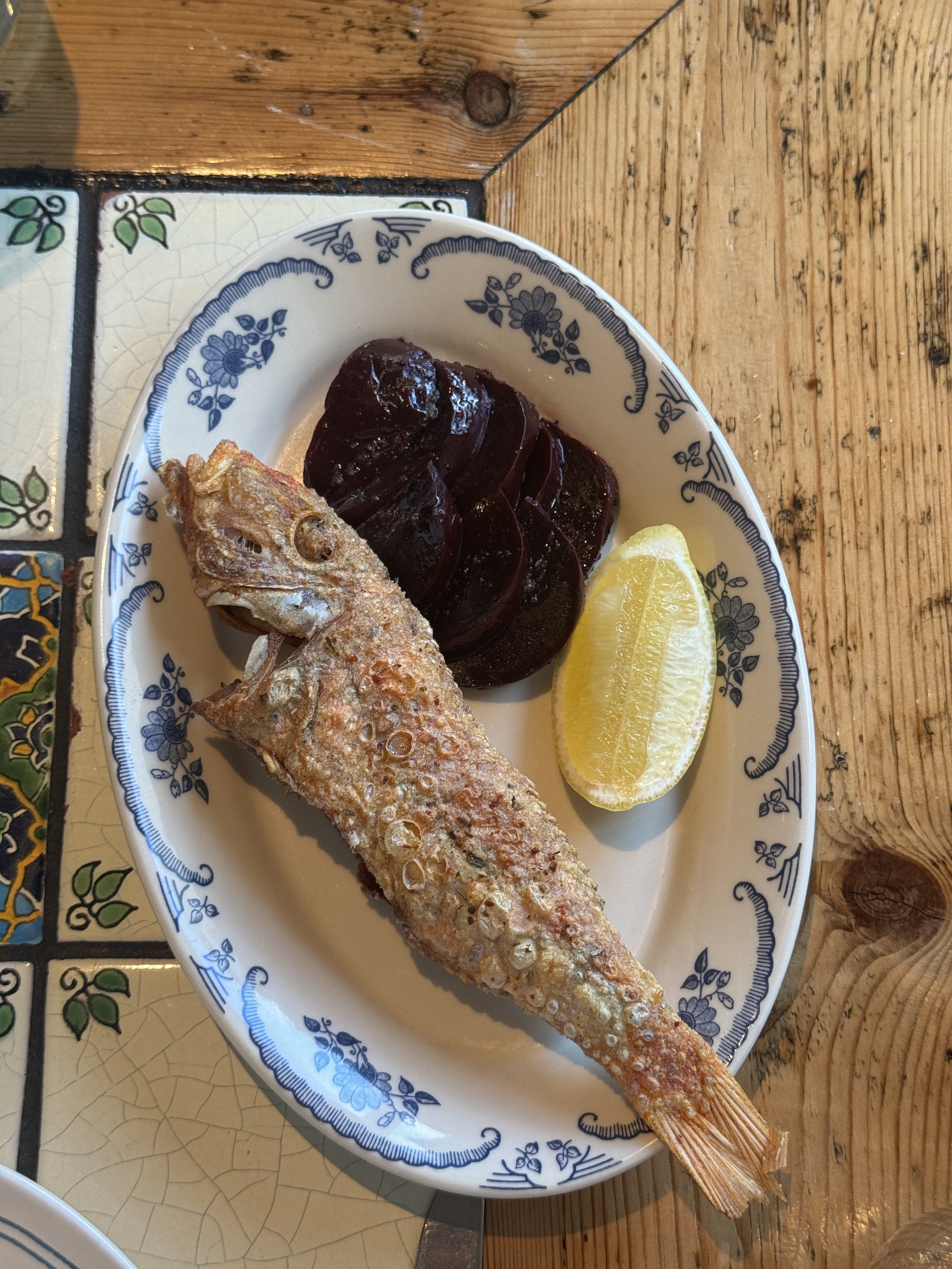 Barbouni red mullet Taverna, Melbourne - Where to eat Greek food in Melbourne - Greek food in Melbourne - Cypriot food in Melbourne - Greek food in Australia - Souvlakination Guide