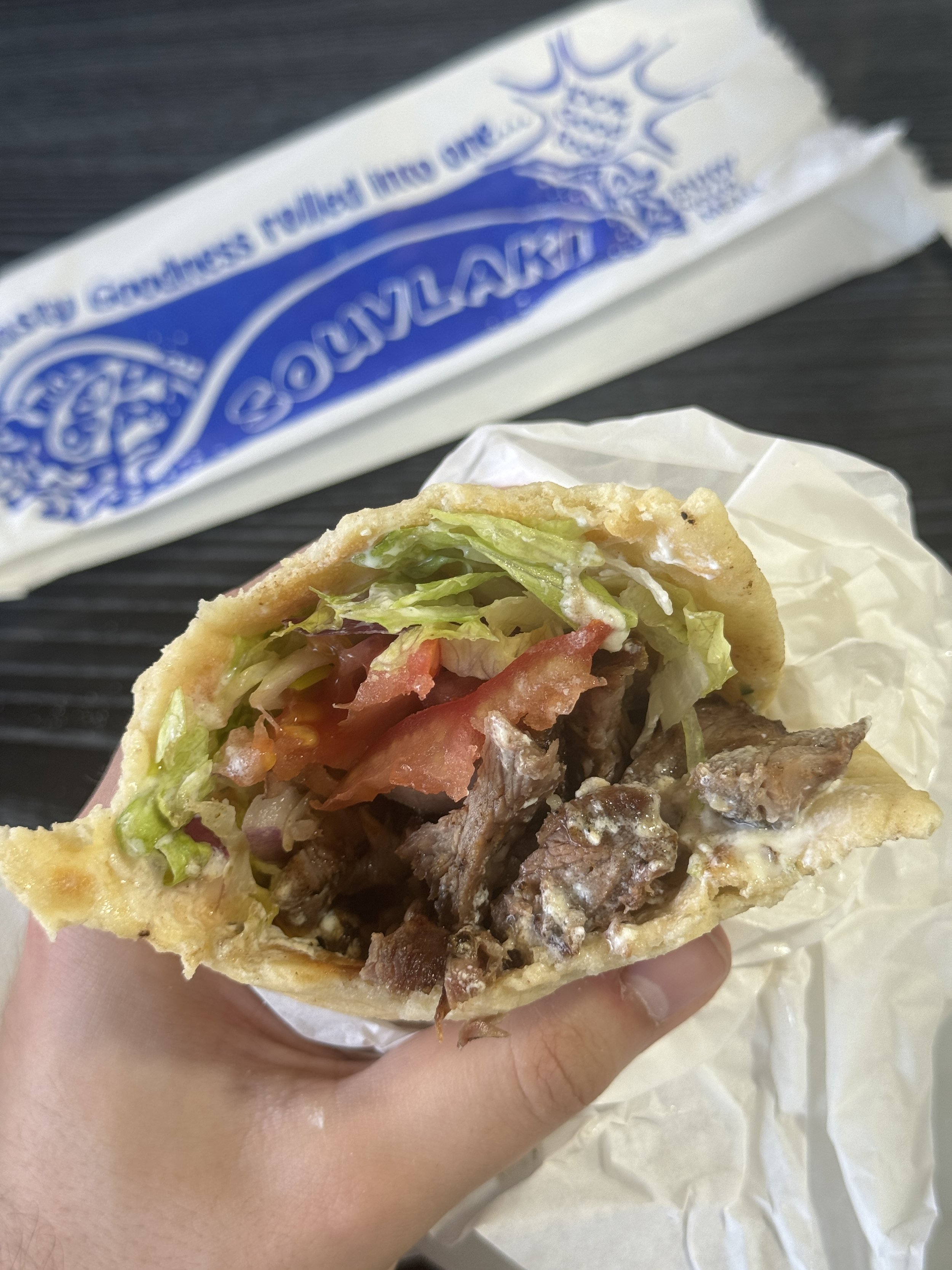 Orexi Souvlaki Bar, Oakleigh, Melbourne - lamb gyros - Where to eat Greek food in Melbourne - Greek food in Melbourne - Cypriot food in Melbourne - Greek food in Australia - Souvlakination Guide