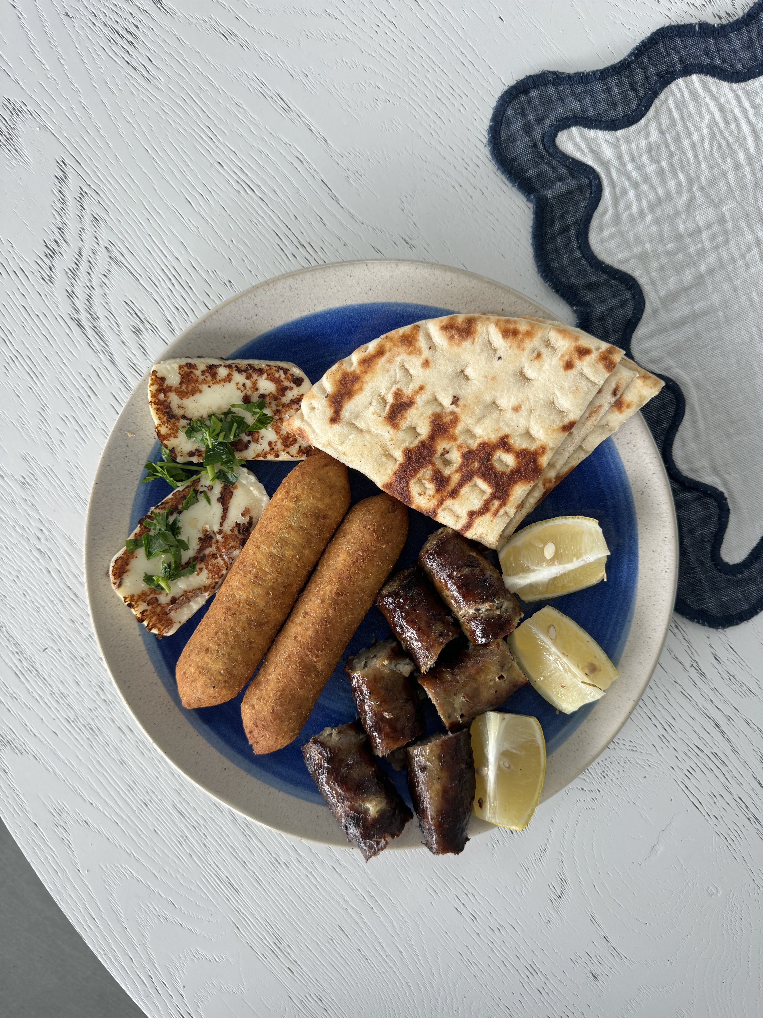 Koubes - loukanika - Kiki Tzatziki, Melbourne - Where to eat Greek food in Melbourne - Greek food in Melbourne - Cypriot food in Melbourne - Greek food in Australia - Souvlakination Guide