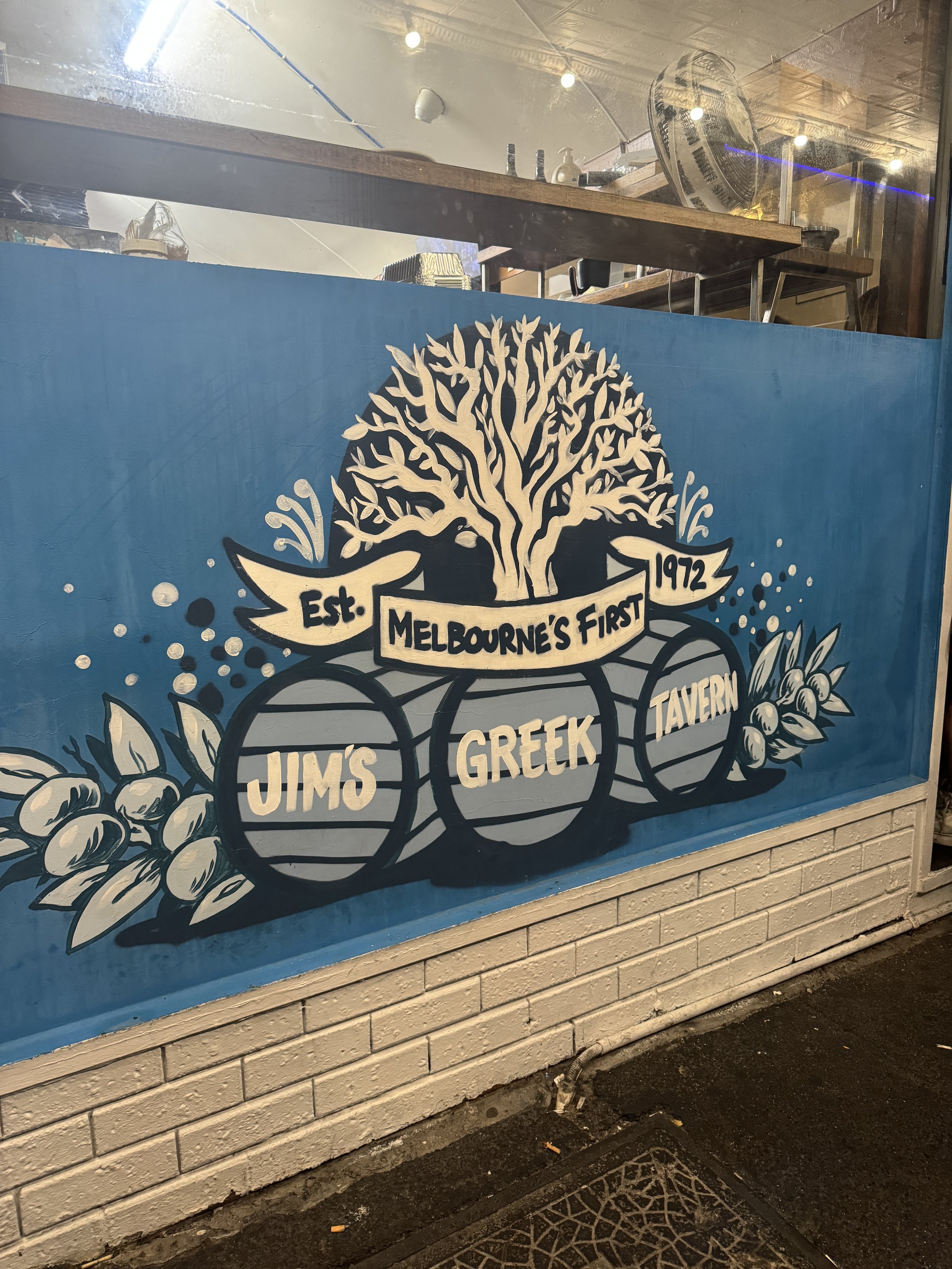 Jim's Greek Tavern, Melbourne - Where to eat Greek food in Melbourne - Greek food in Melbourne - Cypriot food in Melbourne - Greek food in Australia - Souvlakination Guide