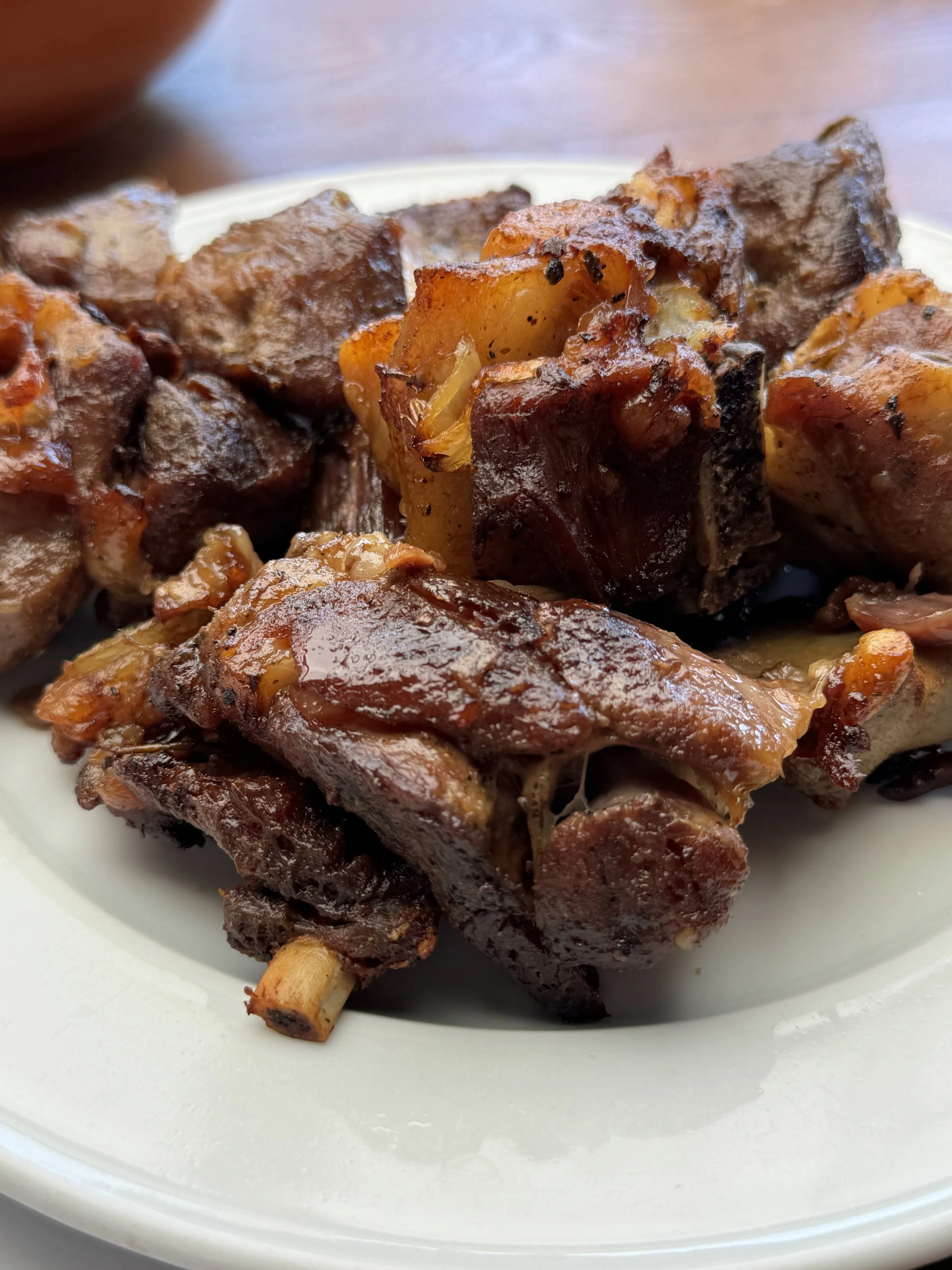 Traditional kleftiko in Cyprus at Symposio Taverna Pelendri Cyprus traditional Cypriot taverna Souvlakination where to eat in Cyprus where to eat in Pelendri Troodos restaurants