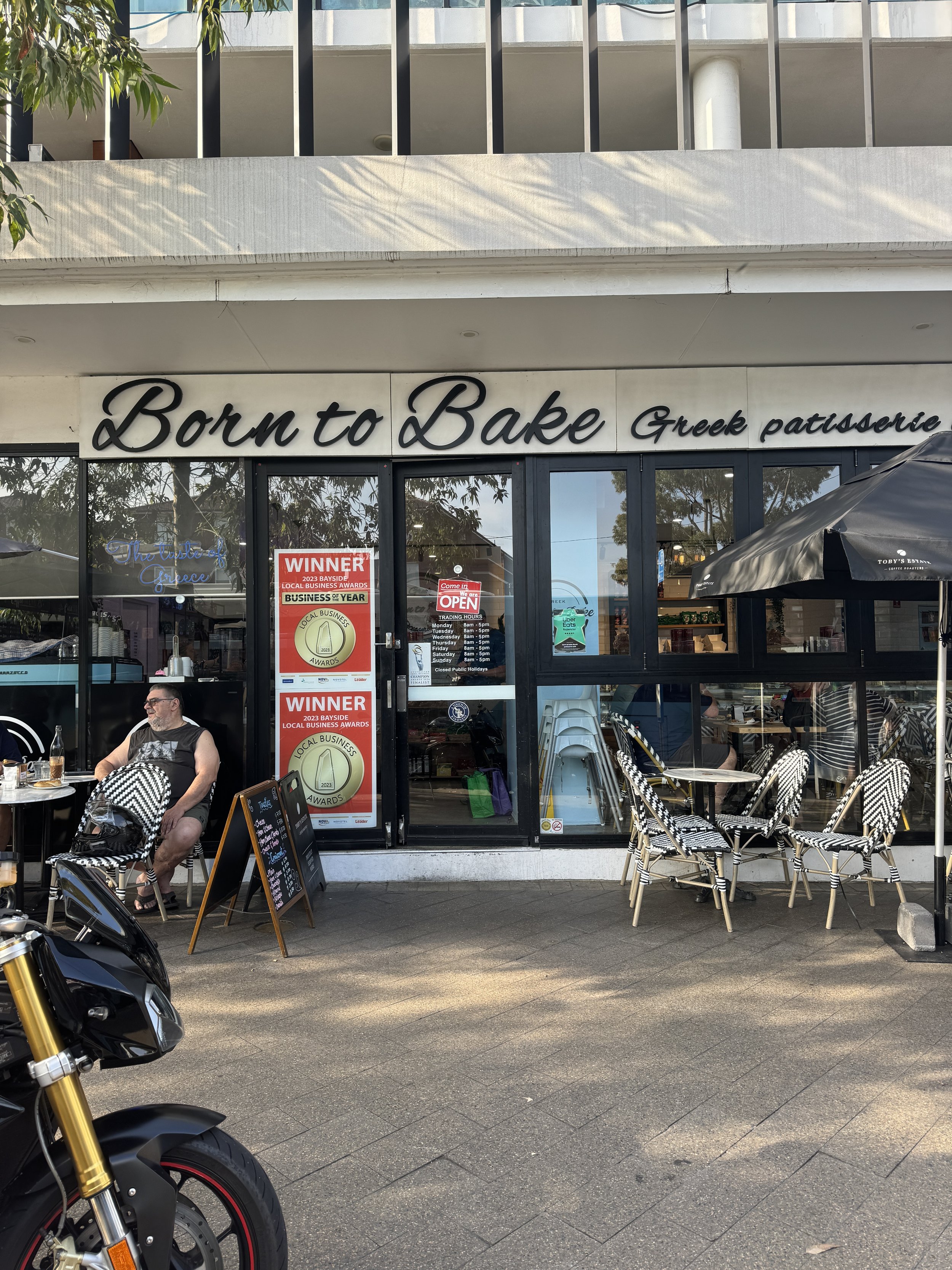 Born to Bake Patisserie Cafe, Eastlakes, Sydney Souvlakination Guide to Greek food in Sydney Sydney's best Greek restaurants where to eat Greek food in Sydney