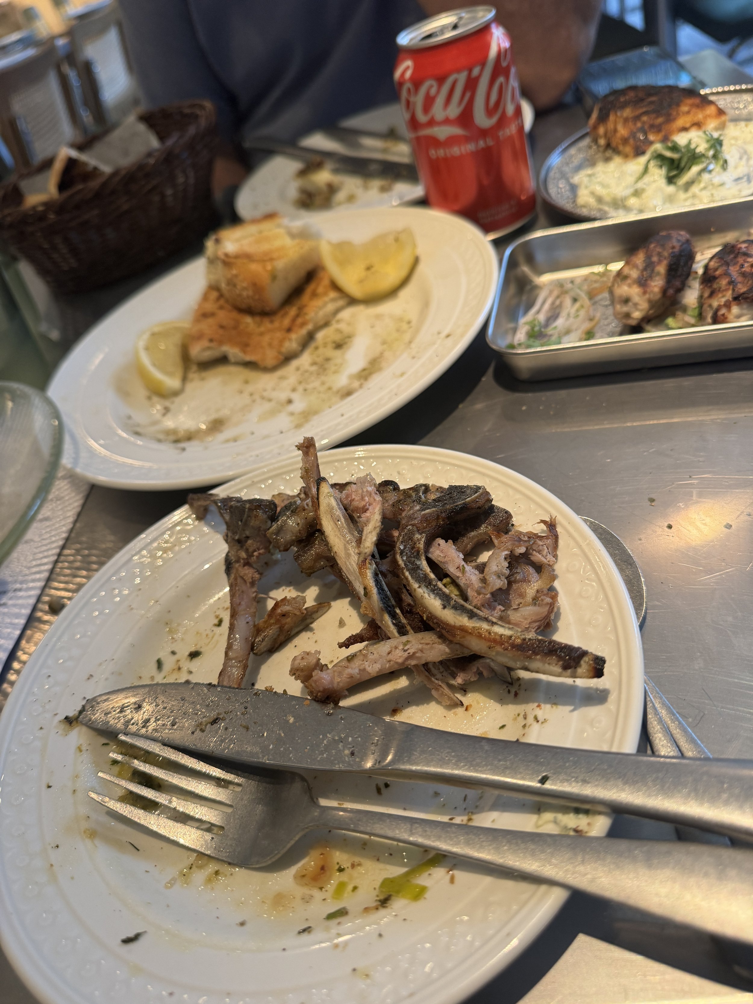 Lamb chops Zylia Taverna, Greek Cypriot taverna, Covent Garden, London, Nick Molyviatis Barry Karacostas Souvlakination Zylia review Greek restaurants London, Greek food London, Cypriot food London