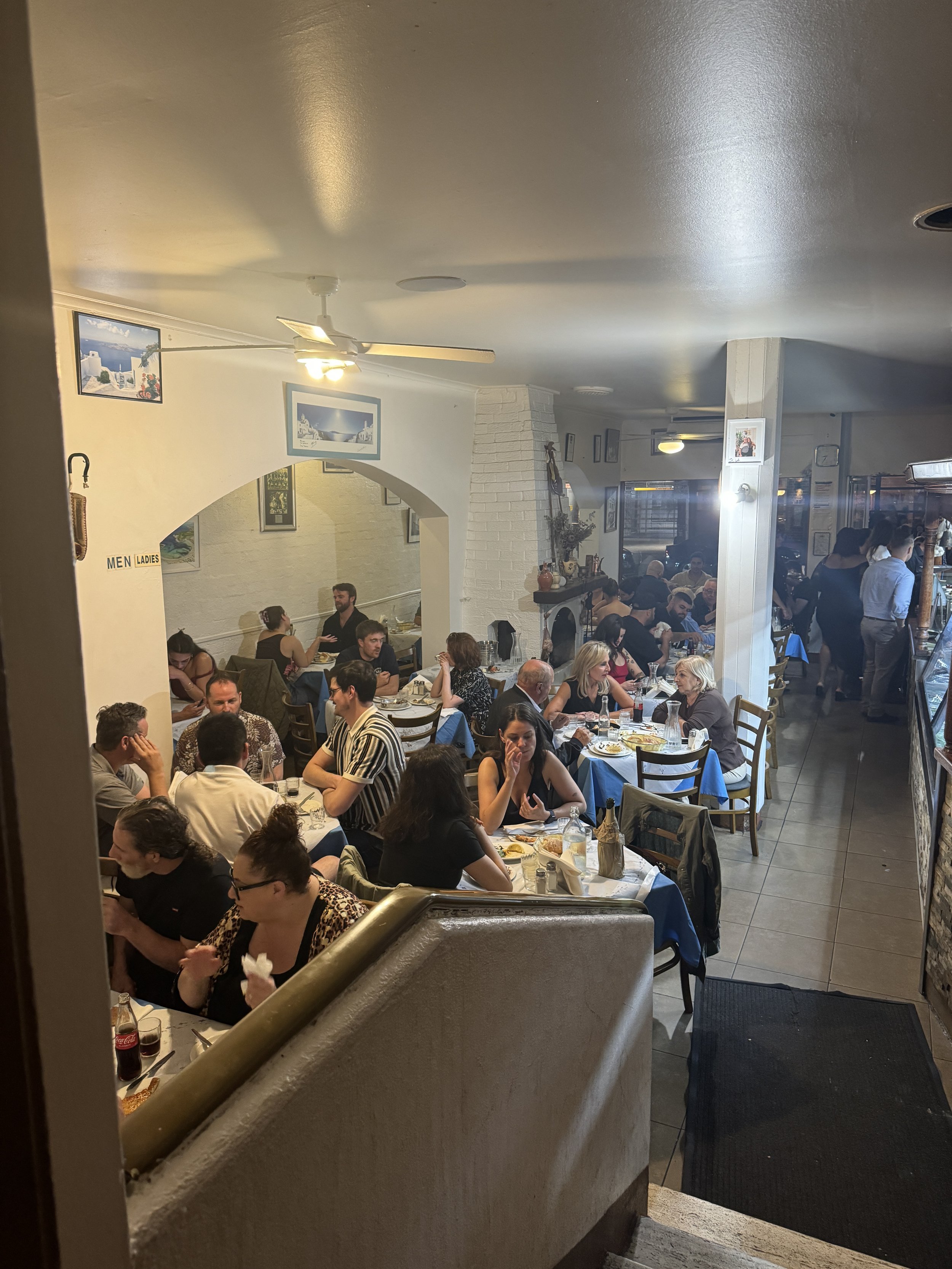 Jim's Greek Tavern, Melbourne - Where to eat Greek food in Melbourne - Greek food in Melbourne - Cypriot food in Melbourne - Greek food in Australia - Souvlakination Guide