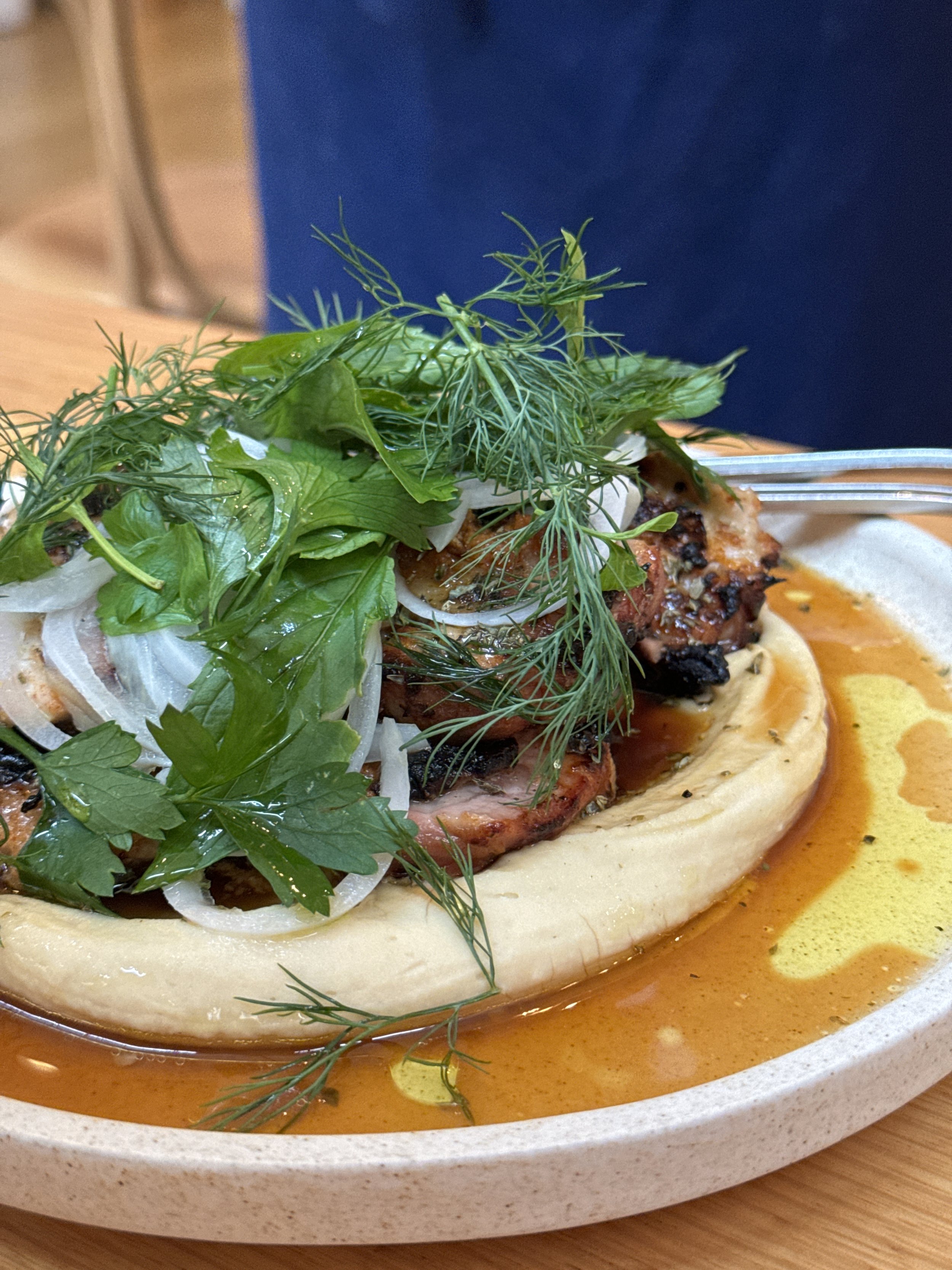 Chicken at Alpha Dining, Sydney Souvlakination Guide to Greek food in Sydney Sydney's best Greek restaurants where to eat Greek food in Sydney