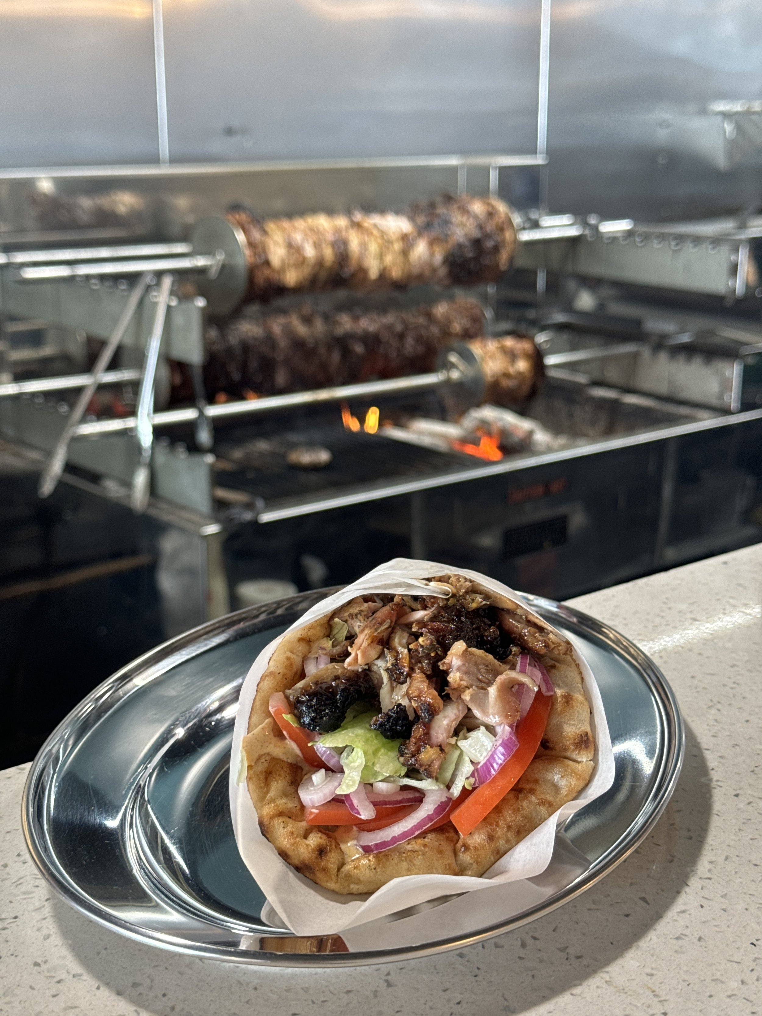 Gyros - Karvouna, Melbourne - Where to eat Greek food in Melbourne - Greek food in Melbourne - Cypriot food in Melbourne - Greek food in Australia - Souvlakination Guide