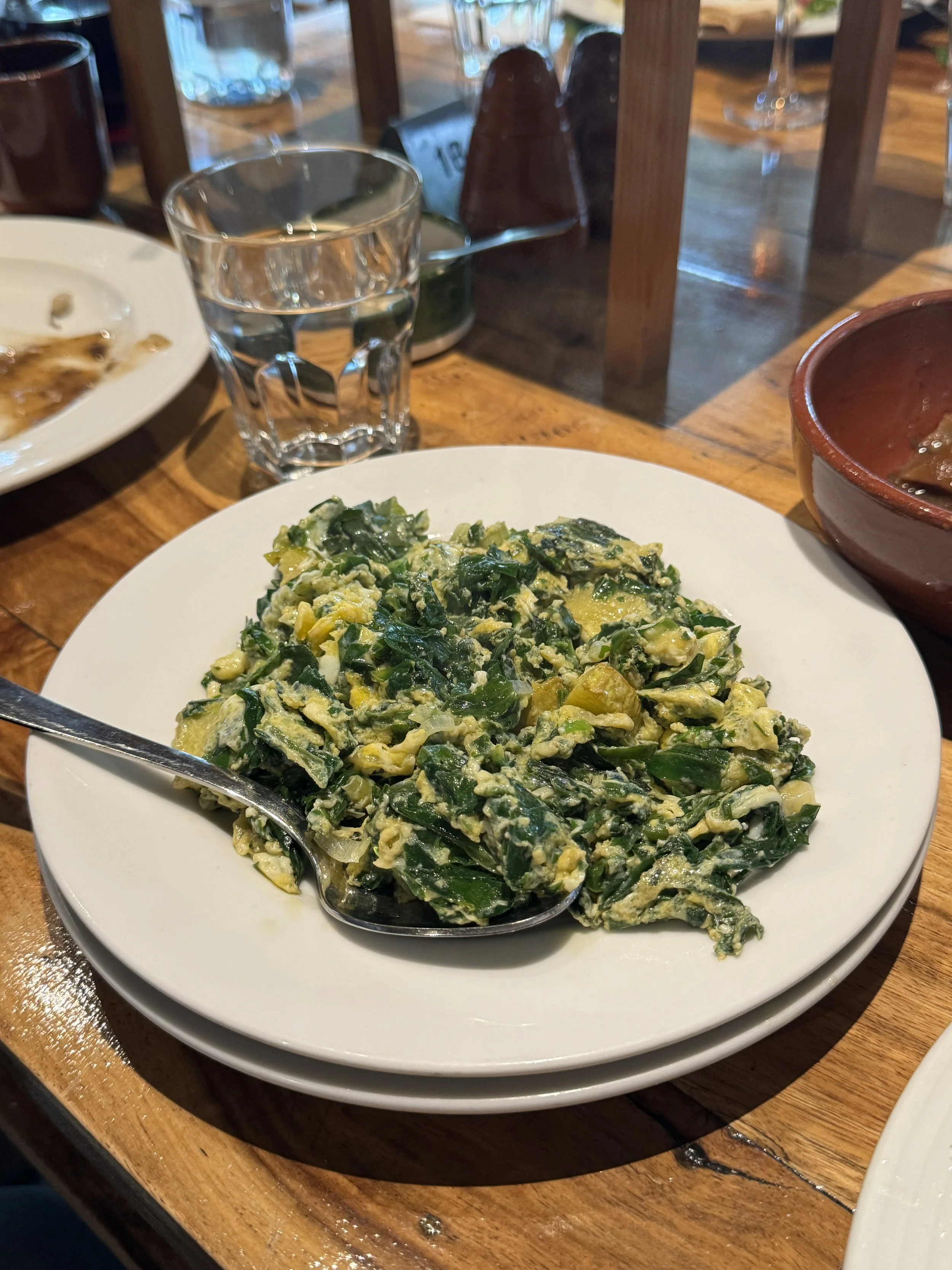 stroufouthkia or strouthouthkia or tsagrithkia or bladder campions at Symposio Taverna Pelendri Cyprus traditional Cypriot taverna Souvlakination where to eat in Cyprus where to eat in Pelendri