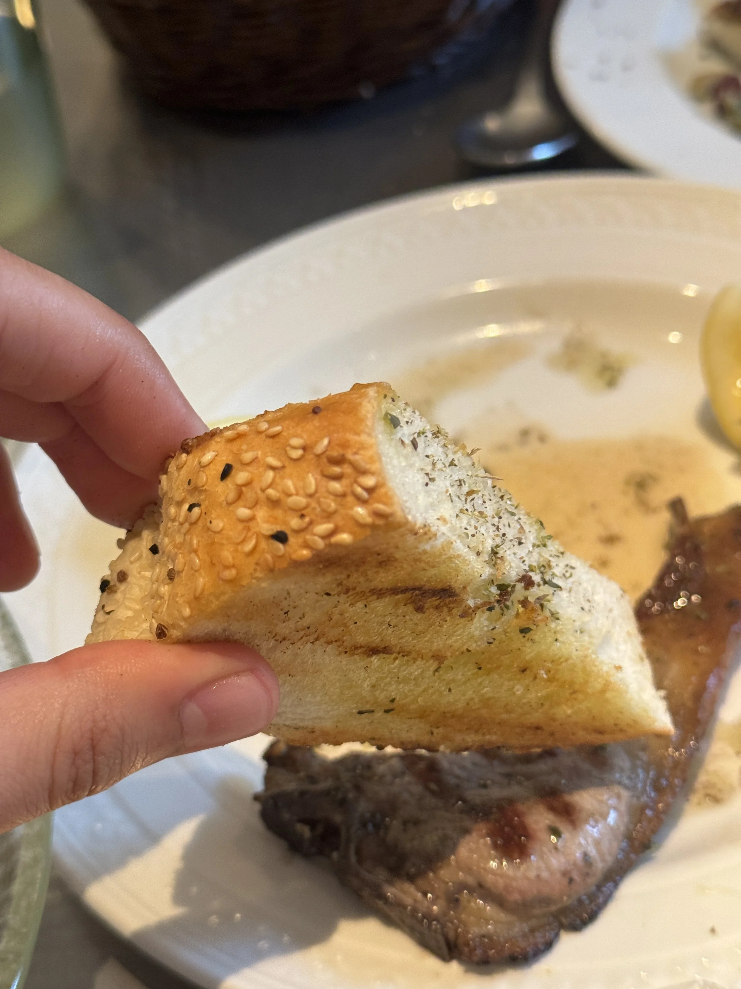 Koulouri at Zylia Taverna, Greek Cypriot taverna, Covent Garden, London, Nick Molyviatis Barry Karacostas Souvlakination Zylia review Greek restaurants London, Greek food London, Cypriot food London