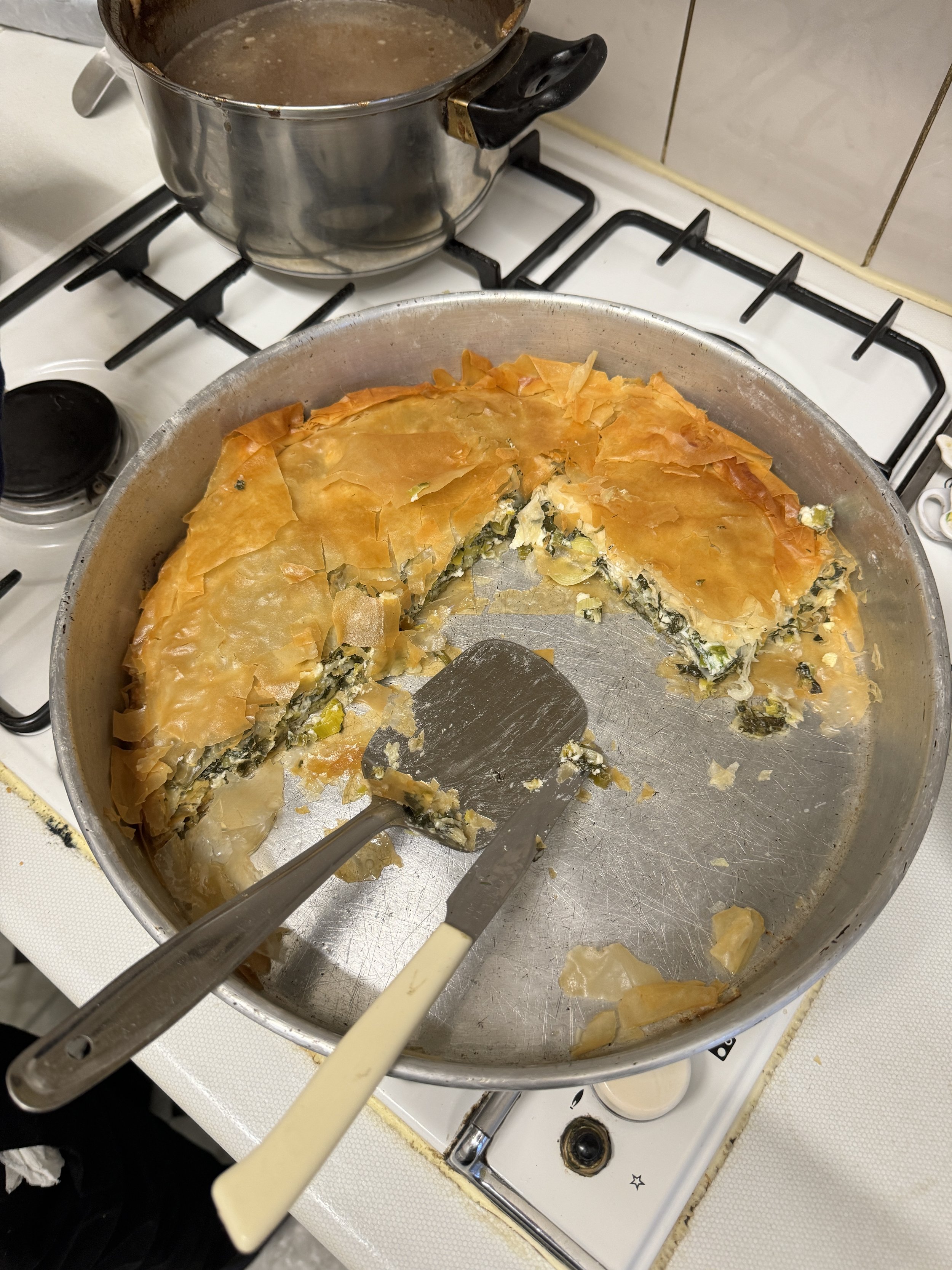 Pappou’s pites: How my grandfather is making hortopita and kreatopita at 93