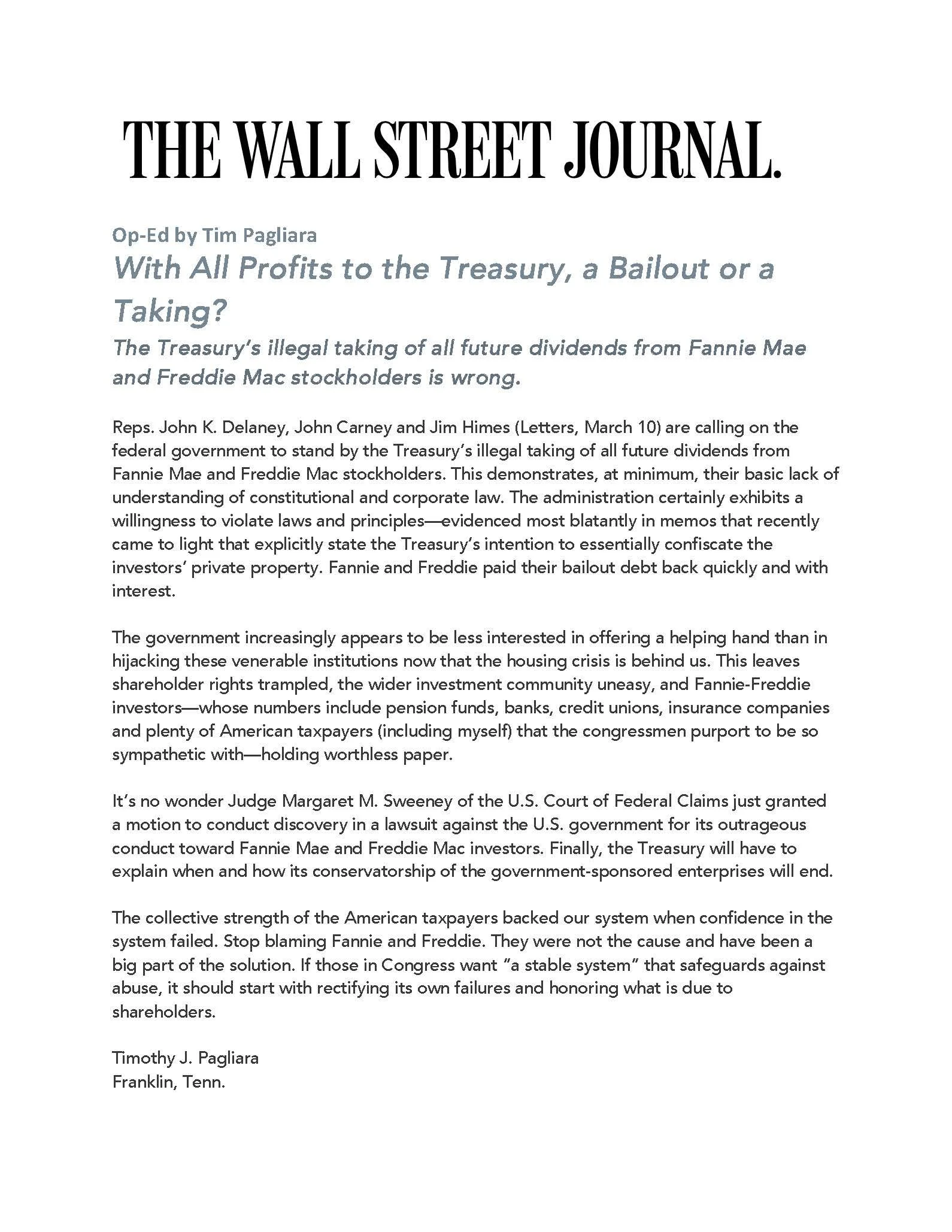 Pagliara_WSJop-ed_ABailoutOrATaking?_3-14-15.jpg