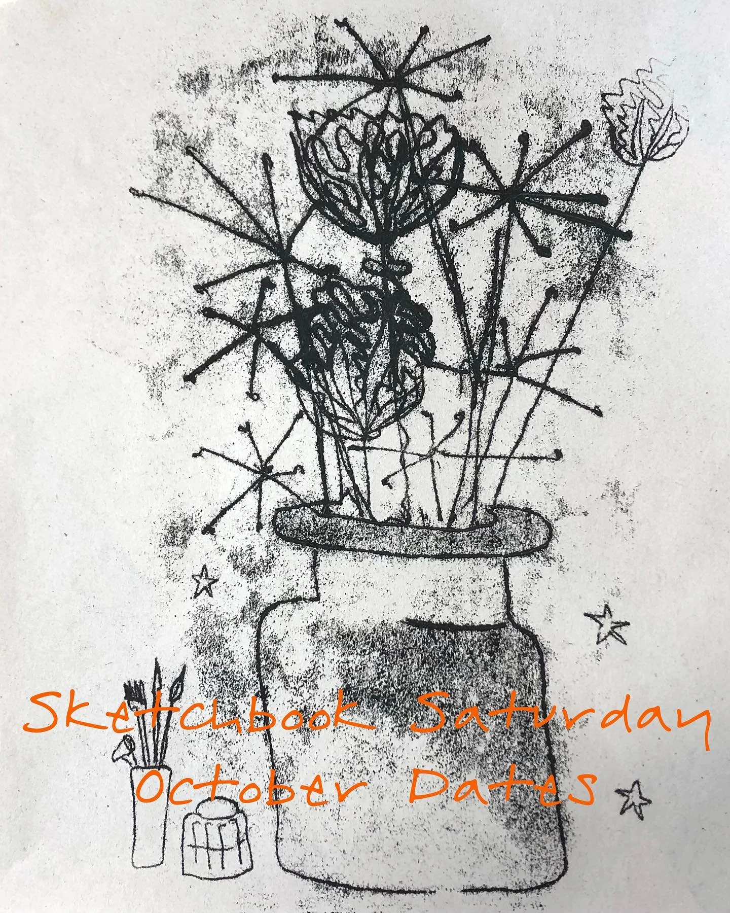 Sketchbook Saturday October dates :
🔶 Saturday 11th October *monoprinting
🔶Saturday 25th October
10am-12pm
Link in bio. for more details and to book a spot 🟡
#intergenerational #sketchbook #groupworkshop