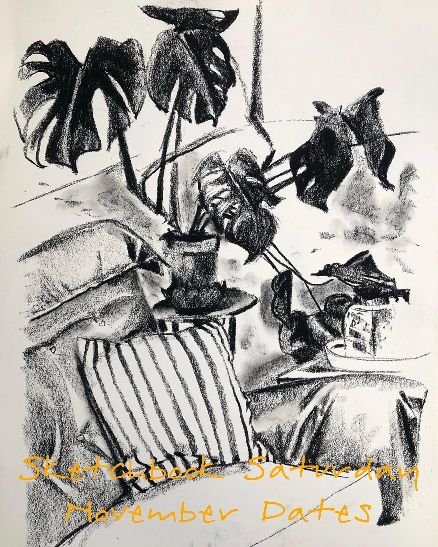 🔸Sketchbook Saturday November Dates

🔸Saturday 8th 
🔸Saturday 22nd

🔸10 am - 12 noon
🔸link in bio for details and to book a spot

#creative #visualarts #groupworkshop