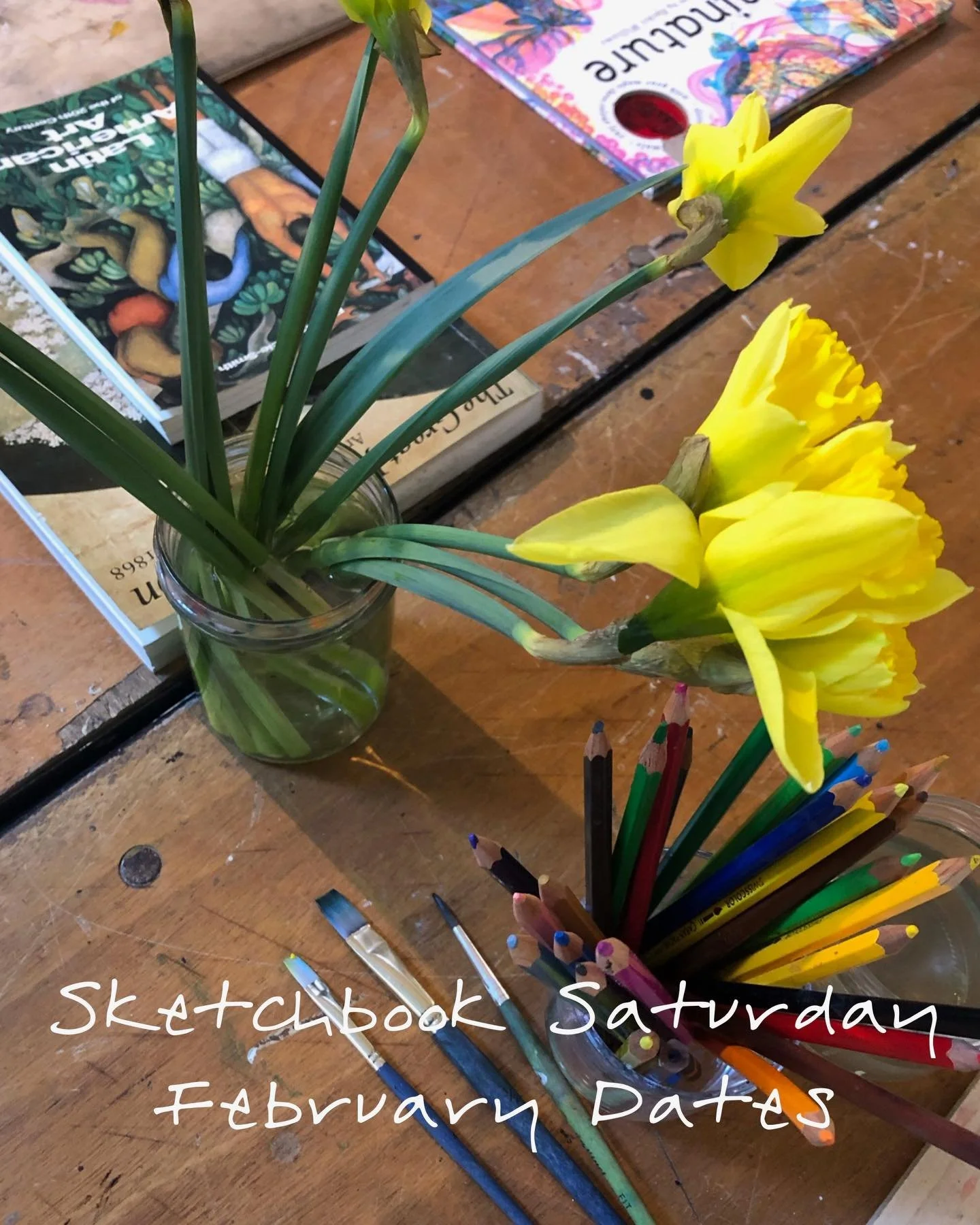 🌼 FEBRUARY dates&hellip;

🔸14th
Extended art book inspiration 📚 

🔸28th
Portraits 👨🏽&zwj;🌾

Link in bio for details and to book a spot 📍

#intergenerational #creative #groupworkshop