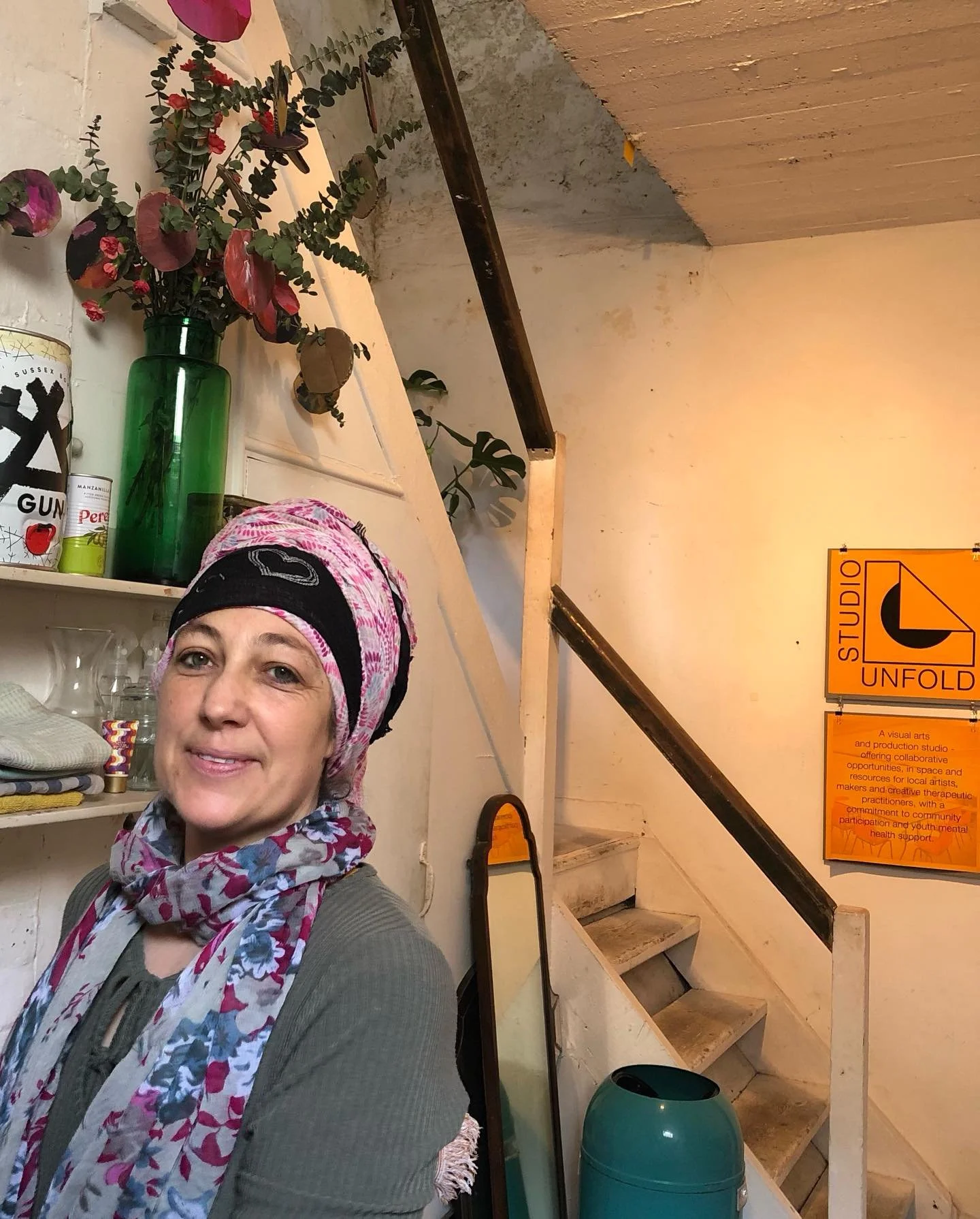 The very lovely and brilliant Clare @journeytoreconnect post-workshop on Saturday 😍 Stories as Medicine went really well by all accounts 👏 another chance to catch a variation on a theme at Tree of Life - A Narrative Arts Introduction this Friday 17