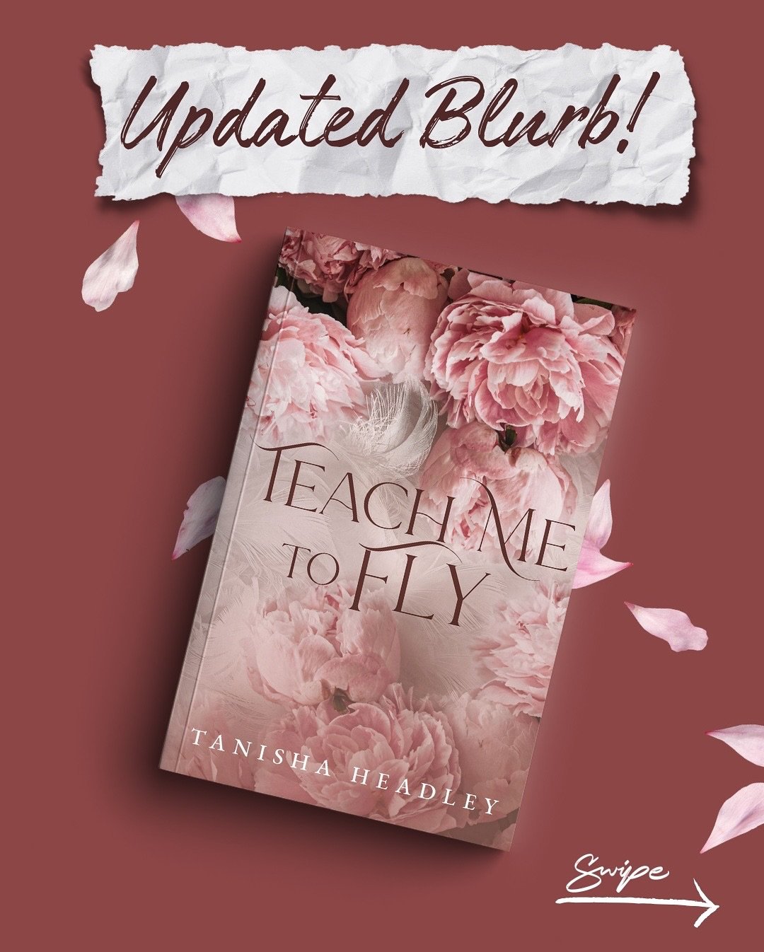 🦢UPDATED BLURB 🦢

Since sharing my cover reveal a few weeks ago, I wasn&rsquo;t the happiest with the blurb I had written. In fact, I find blurb writing incredibly difficult! So, I invested in @bookblurbmagic to learn how to write a better blurb an