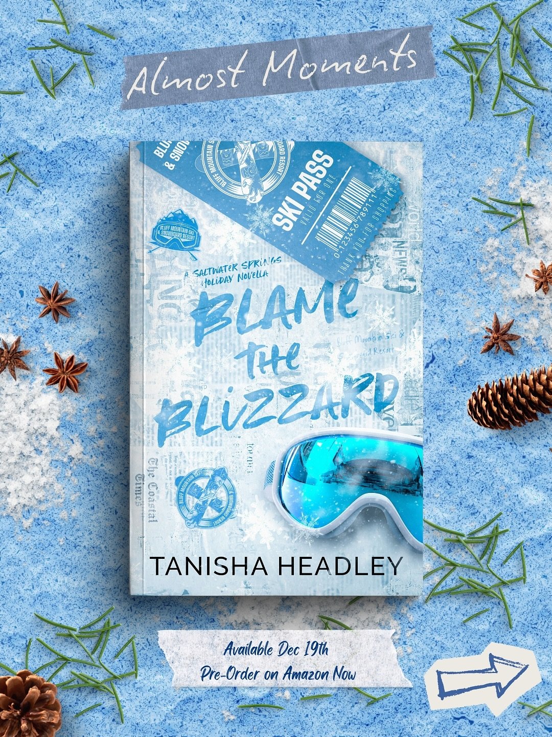 📖 BLAME THE BLIZZARD by Tanisha Headley 🏂❄️ || Releasing Dec 19th, available for preorder on Amazon
&bull;
#sportsromance #snowboardromance #wintertbr #winterromancebooks #holidayreads #indieauthor #canadianauthor #forcedproximityromance #secondcha