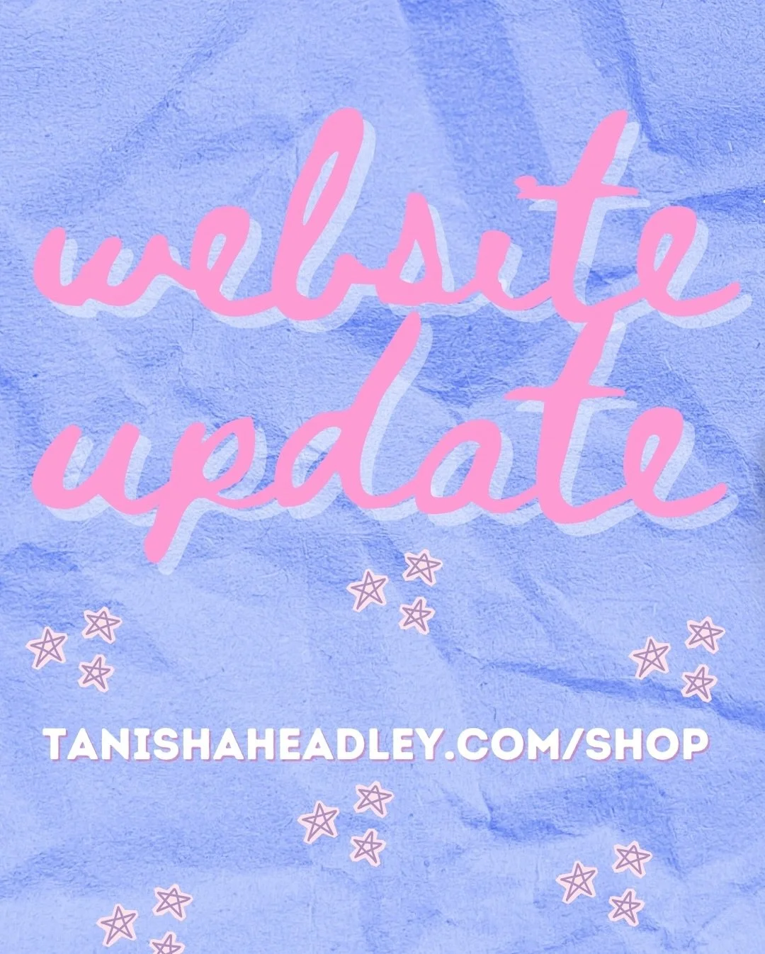 Hi friends! 💓 the new year = new shop updates on my website! Head on over using the link in my bio ➡️
&bull;
#authortanishaheadley #bookshoprestock #bookstagram