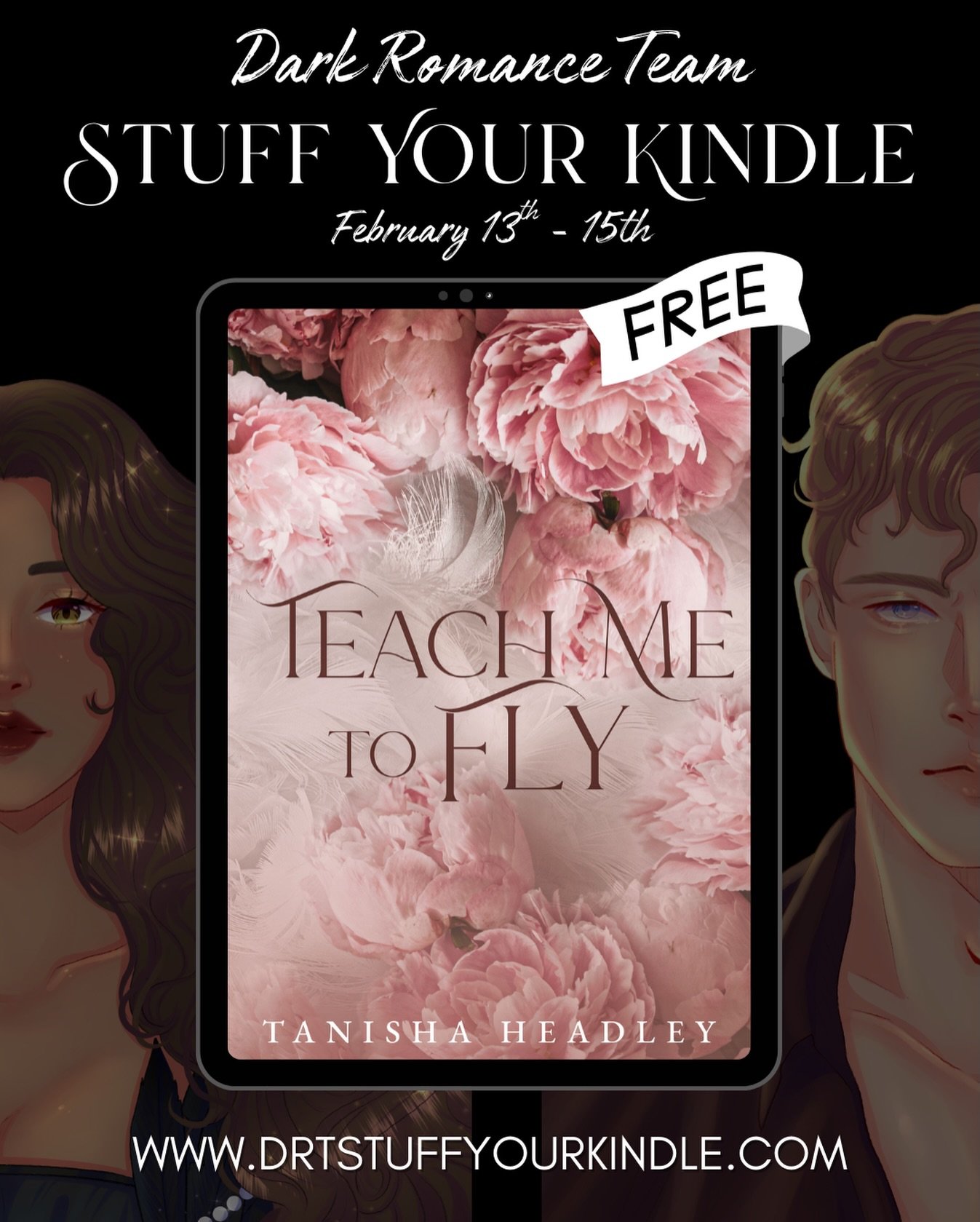 Celebrate V-Day with @darkromanceteam ❤️&zwj;🔥

DRT is holding a SYK event Feb 13-15 and Teach Me to Fly is part of it! 

There are over 460 books included in this event for genres of dark romance, dark fantasy, paranormal, taboo, erotic horror, coz