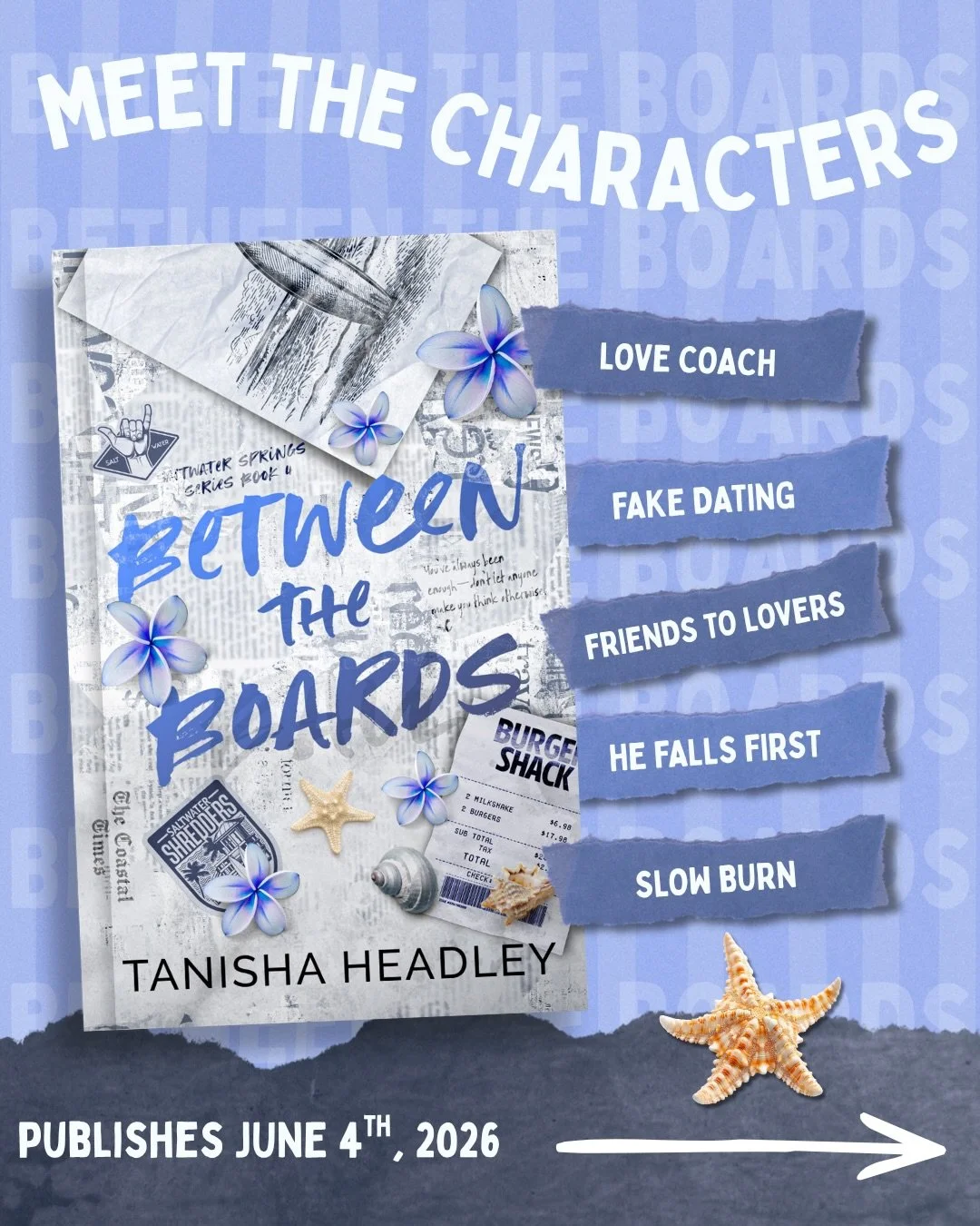 Meet the characters of Between the Boards 🥹💙 I can&rsquo;t wait for you to read this one! 
&bull;
I&rsquo;m also super excited to be writing another biracial character and sharing my own experiences through her eyes 💜 
&bull;
Between the Boards re