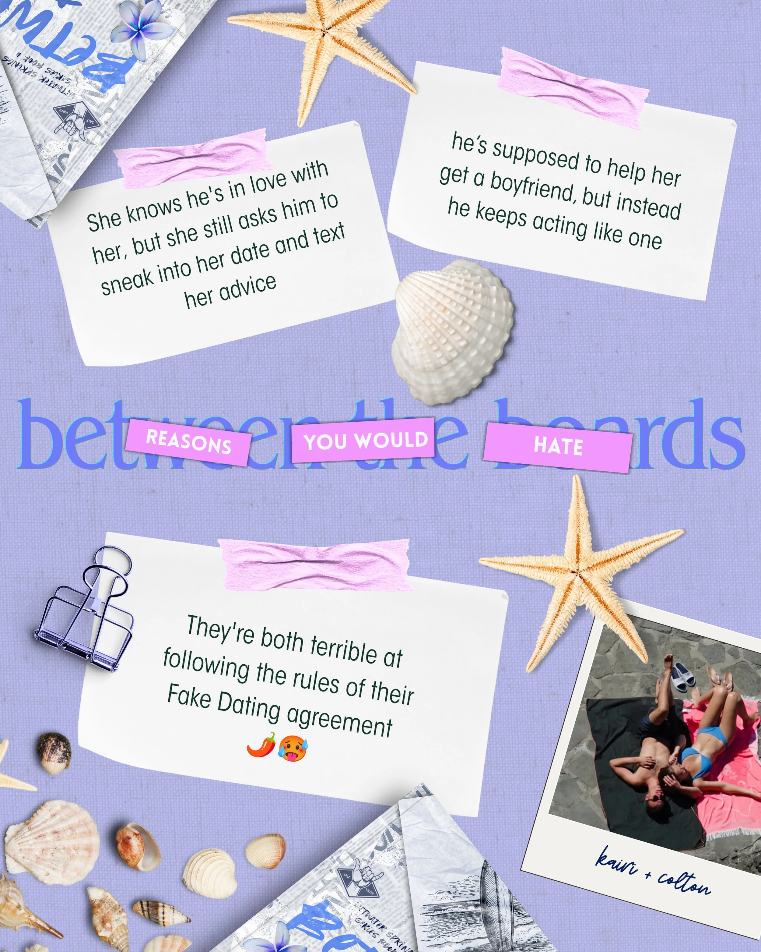 If fake dating your best friend while he&rsquo;s secretly in love with you sounds awful, this book is definitely not for you 😌 

📖 Between the Boards by Tanisha Headley

🪼 friends to lovers 
🪼 love coach 
🪼 fake dating 
🪼 he falls first 
🪼 sma