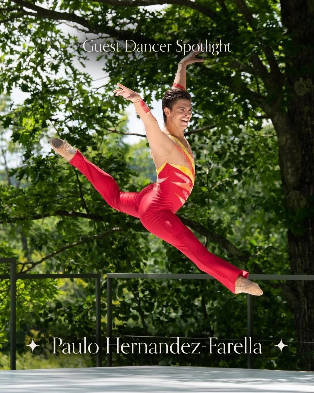 🌟 Guest Dancer Spotlight: Paulo Hernandez-Farella! 🌟

Paulo is a Salvadoran-American from Los Angeles, CA. He was part of the inaugural BFA class at USC Kaufman School of Dance, where he also earned a Master&rsquo;s in Public Administration.

Paulo