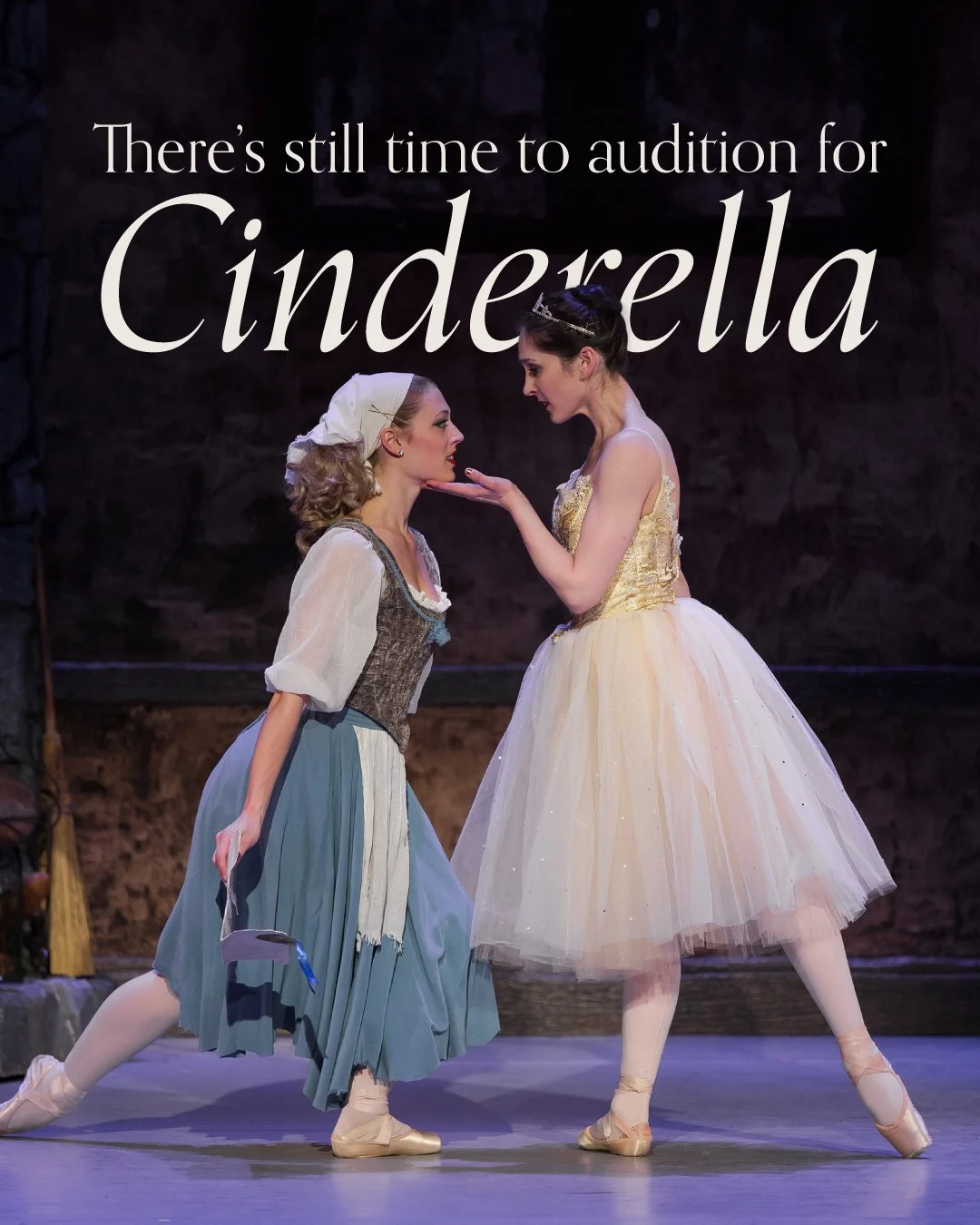Want to perform alongside professional ballet dancers? Rochester City Ballet is looking for dedicated dancers ages 5&ndash;18 for our upcoming performance of Cinderella (April 25&ndash;26)!

Auditions are FREE for youth dancers. 

🌟 VISIT THE LINK I