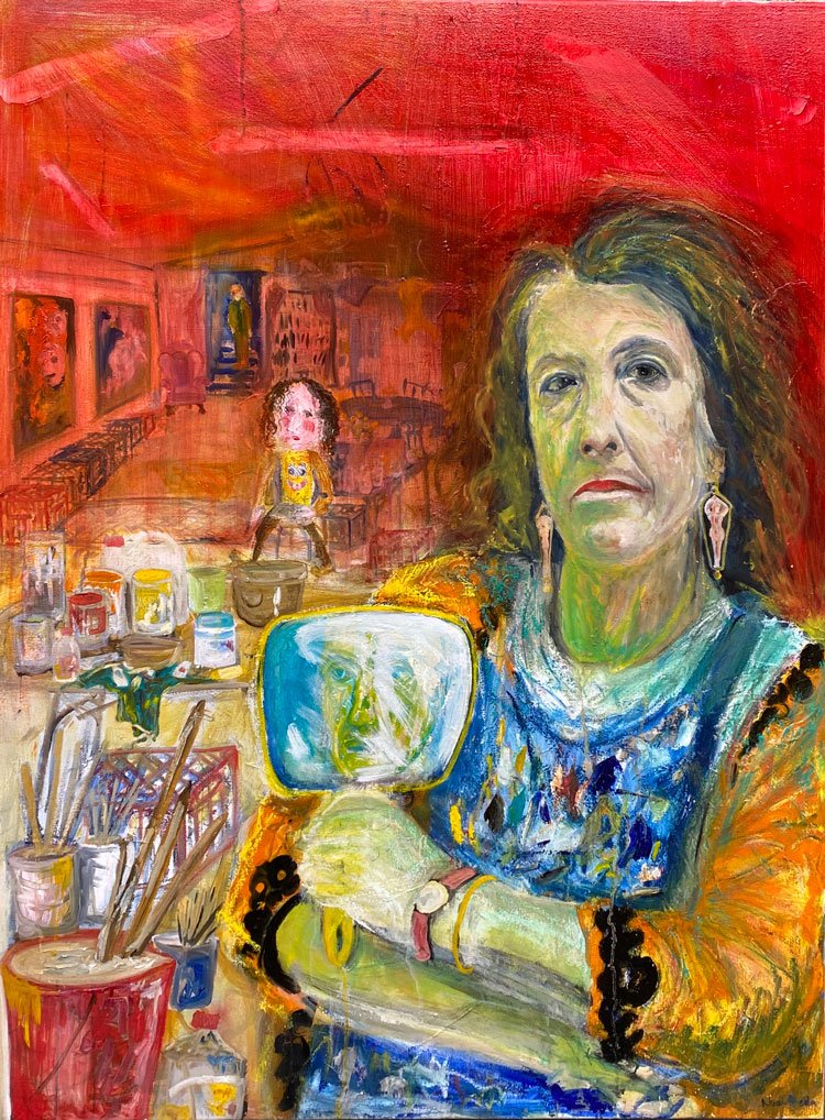 Wendy (2019)
Medium: oil on canvas
Size: 120cm x 90cm (unframed)