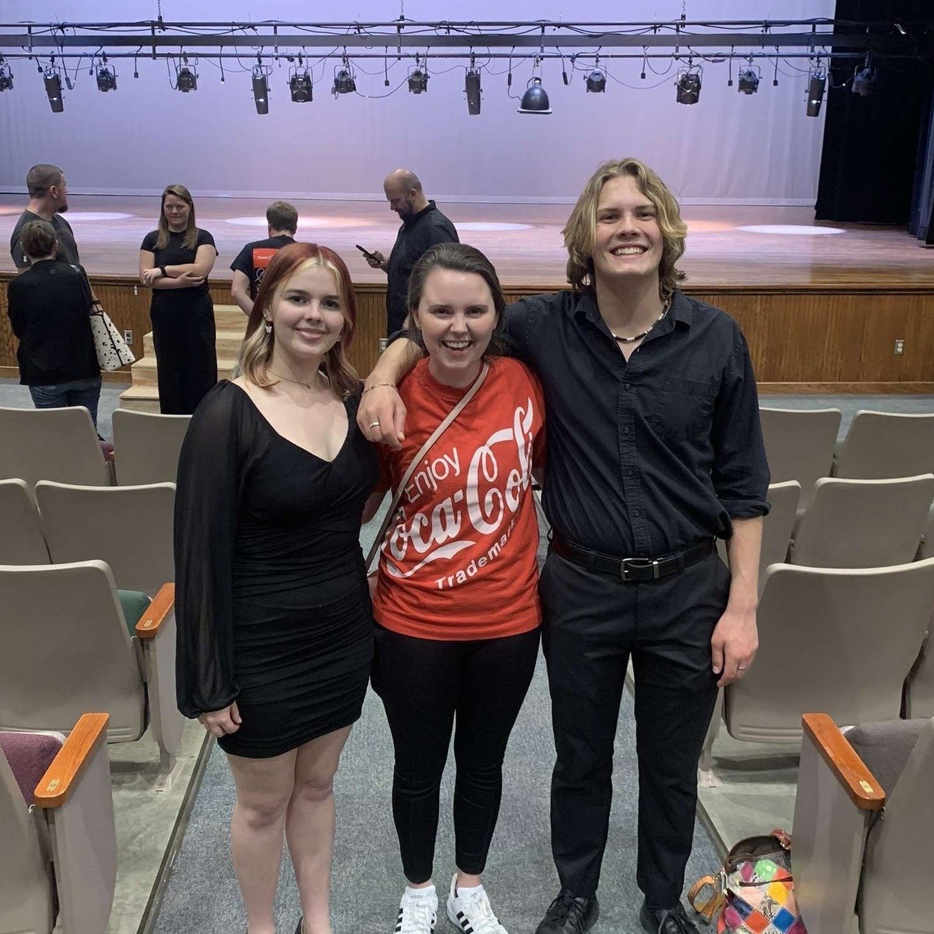 Congrats to two of our SHREK cast members on their Percussion Concert last night at the Fredericksburg High School. FTC is very proud of our young artists, and Kenley and Henry did an amazing job!
Featuring Kenley (UGLY DUCKLING), Courtney (Stage Ma