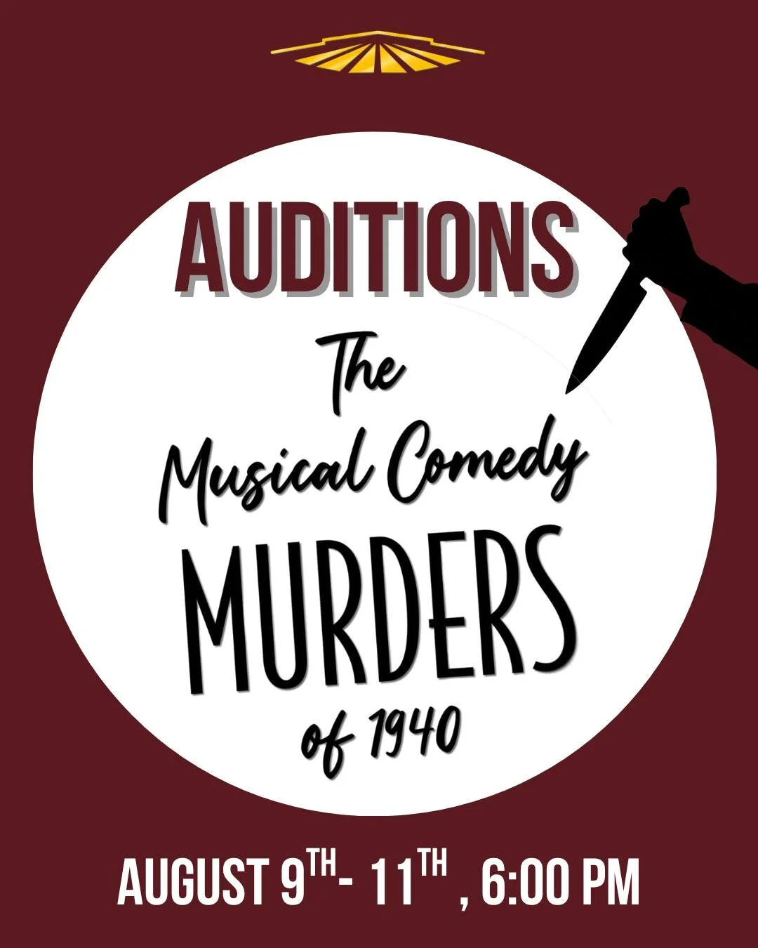 Don't forget, FTC will host auditions for their Fall Comedy, THE MUSICAL COMEDY MURDERS OF 1940.
For more information, visit our website.
*LINK IN BIO*
*images from Ethington Theatre and Vertigo Theatre productions