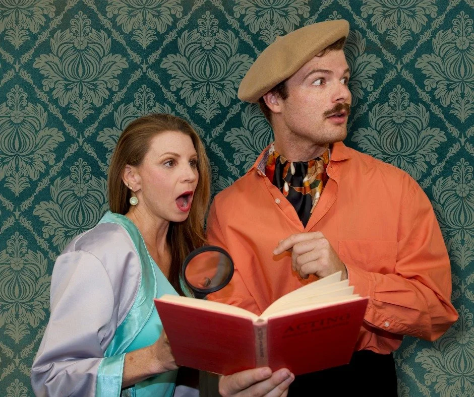 HEY DONORS! Don't forget to set your alarms for Monday at 9:00 AM! You can reserve your tickets to THE MUSICAL COMEDY MURDERS OF 1940 before the public! ๐ช ๐ท ๐ต
Someone in this mansion is hiding a deadly secret… and a terrible punchline.
Pu
