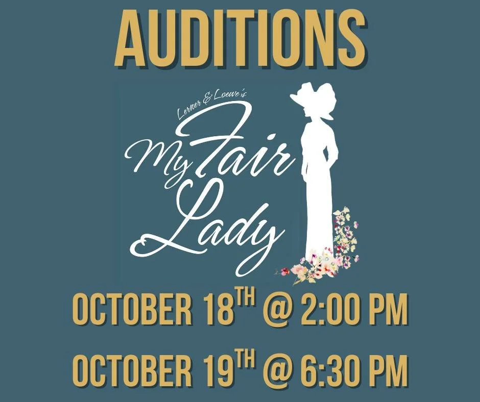Don't forget! Auditions are THIS WEEKEND!
Secure your spot by signing up. 

If you have any questions, reach out to Courtney at 
courtney@fredericksburgtheater.org

*link in bio*