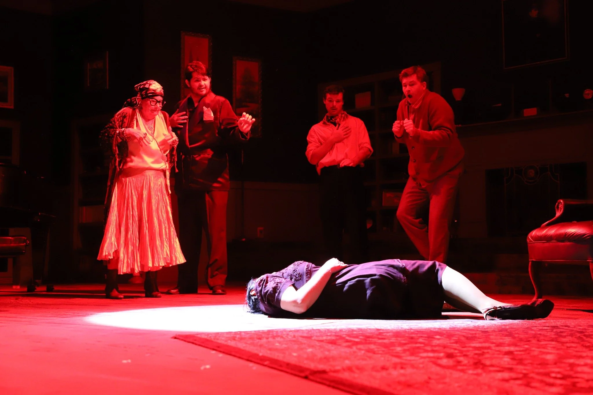 The stage is set, the suspects are assembled, and the laughter doesn&rsquo;t stop. Don&rsquo;t miss your chance to experience The Musical Comedy Murders of 1940&mdash;a witty tribute to both Broadway and classic mystery.

Only 6 more chances to catch