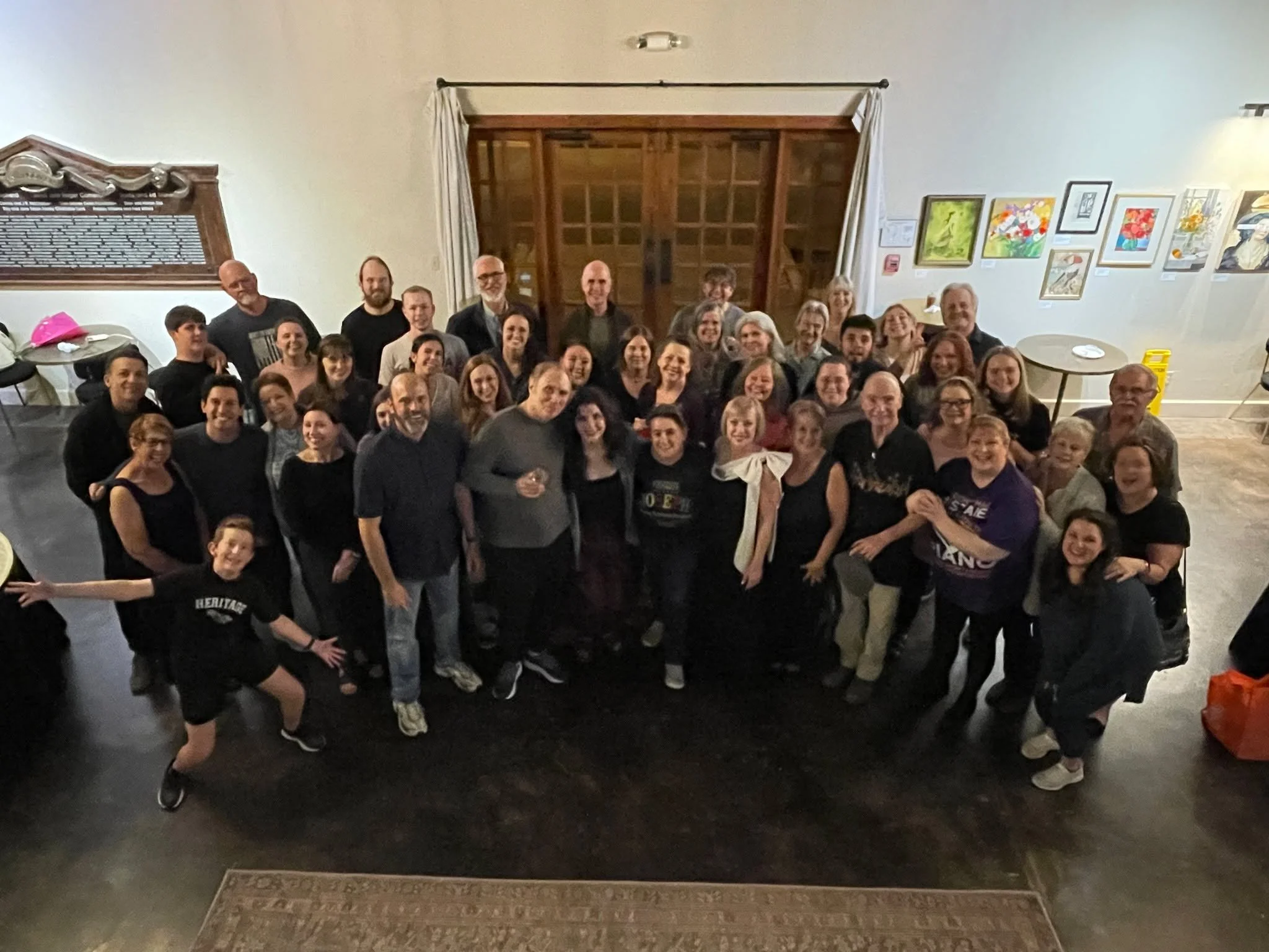 Congrats to the Cast and Crew of MY FAIR LADY 🌸 🎩  on a sold out opening show!

And happy Valentines to all of our "loverly" patrons.