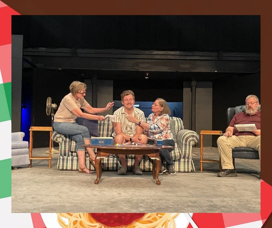 What's got Nicky so upset? Is it the fact that his grandparents set him up? Did the girl turn him down? Or is he just hungry? 

OVER THE RIVER opens April 10th, get your tickets beginning March 23rd.
🍝 &hearts;️ 💚