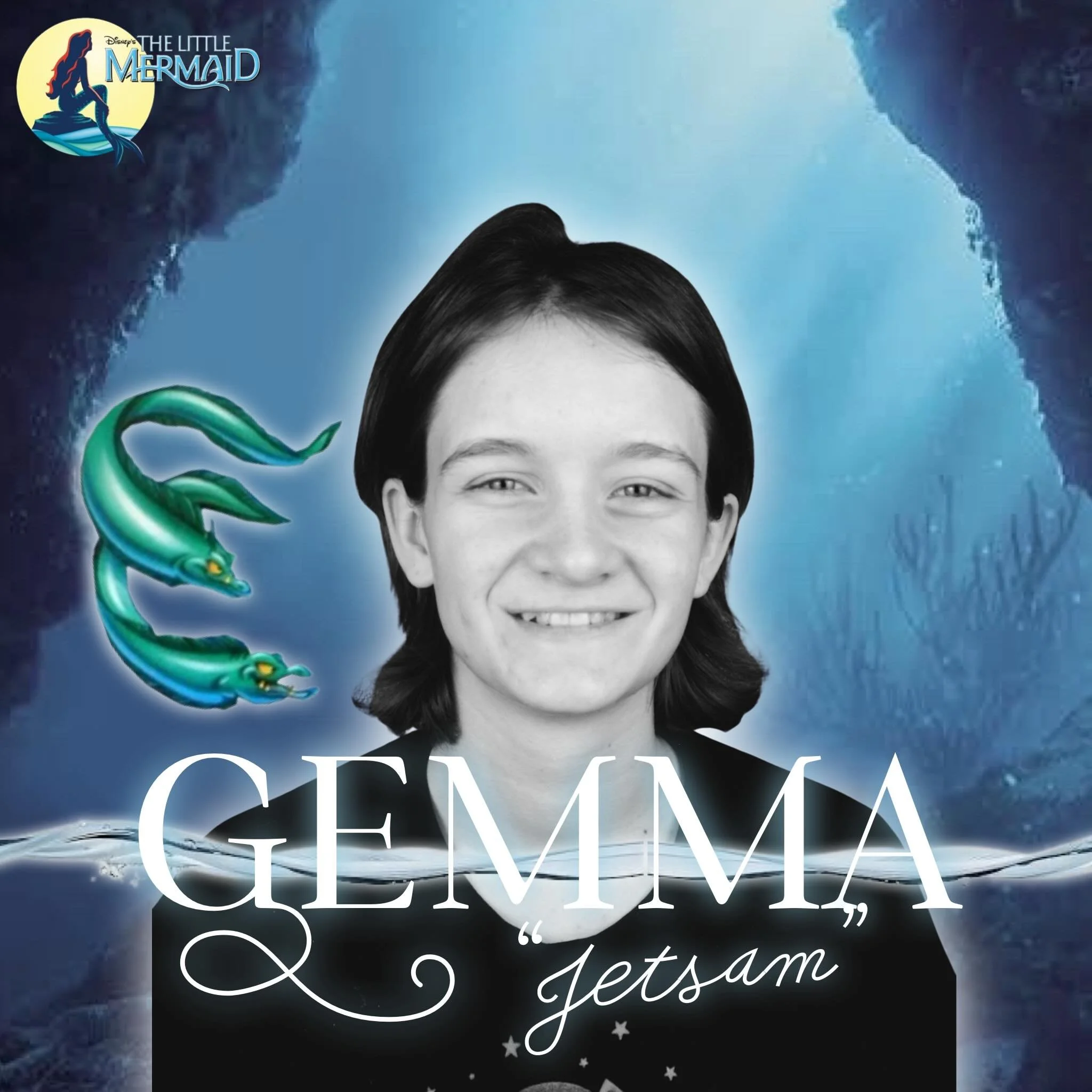 MEET GEMMA and NORAJANE! 🐙🌊✨🎶🫧
These sisters are yet another family involved in #TheLittleMermaid this summer! You&rsquo;ll see both girls moving to the motion of the ocean- Gemma as the tempting Jetsam and Norajane as lovely waves! Theater is a 