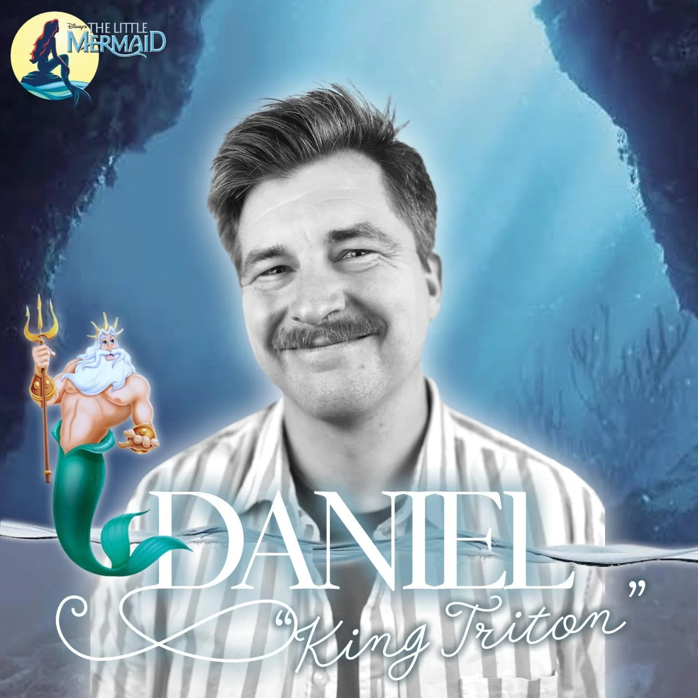 MEET THE HOFMANNS! 🔱🧜&zwj;♀️🦀🎶✨
Daniel and Katie have been acting on our stage for years- they actually met at FTC- and this will be Elizabeth&rsquo;s first stage experience! They&rsquo;re excited to fulfill a dream of being in a show together! S