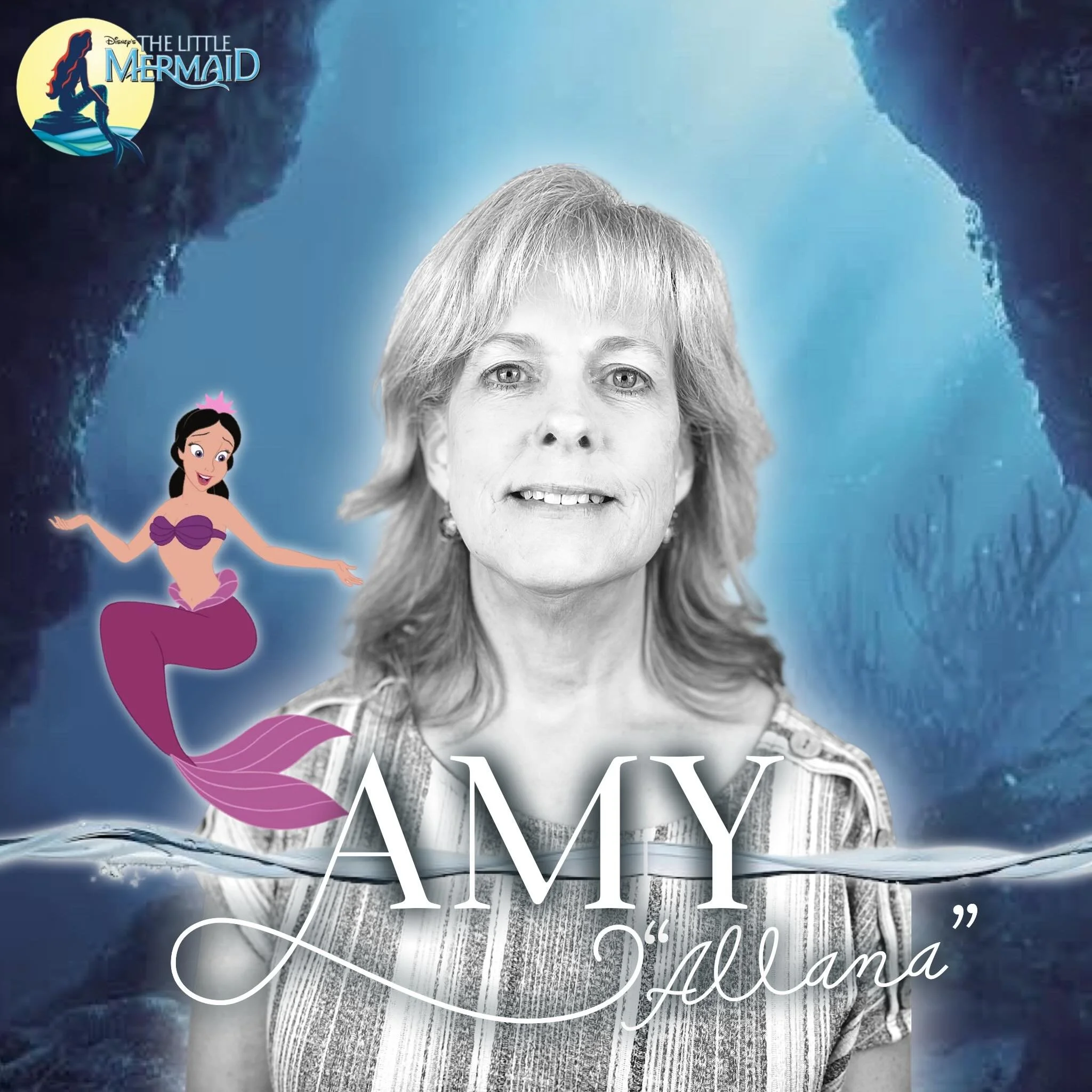 MEET AMY! 🧜&zwj;♀️✨🎶⚓️
She&rsquo;ll be bringing yet another one of Ariel&rsquo;s many sisters to life in #TheLittleMermaid! Amy has been a part of the FTC family for years, even serving on our board for a time. We are so grateful and thankful for t