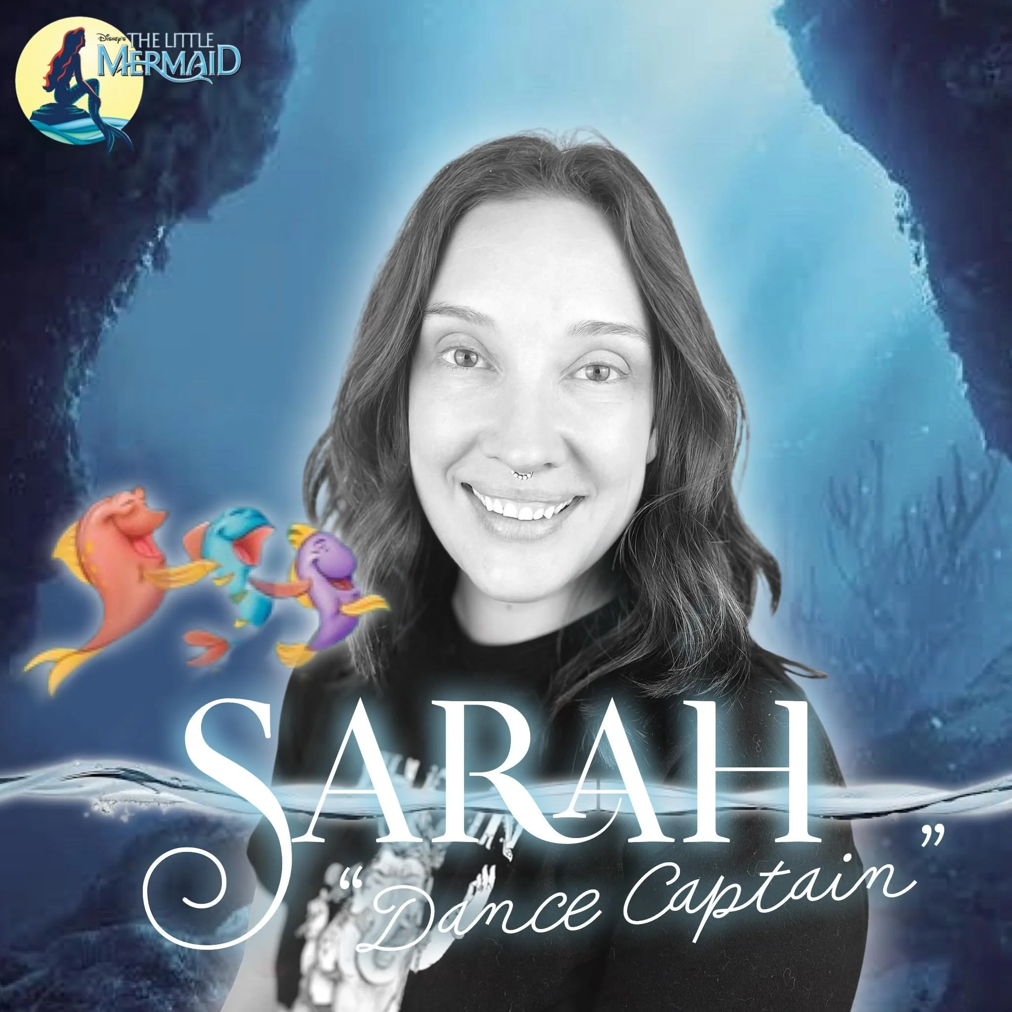MEET SARAH and LILLY! 🌊🎶👯&zwj;♀️🐠
This mother-daughter duo will be dancing their way into your hearts in #TheLittleMermaid! Sarah serves as one of our dance captains (meaning she&rsquo;s got the moves) and Lilly is a part of our talented ensemble