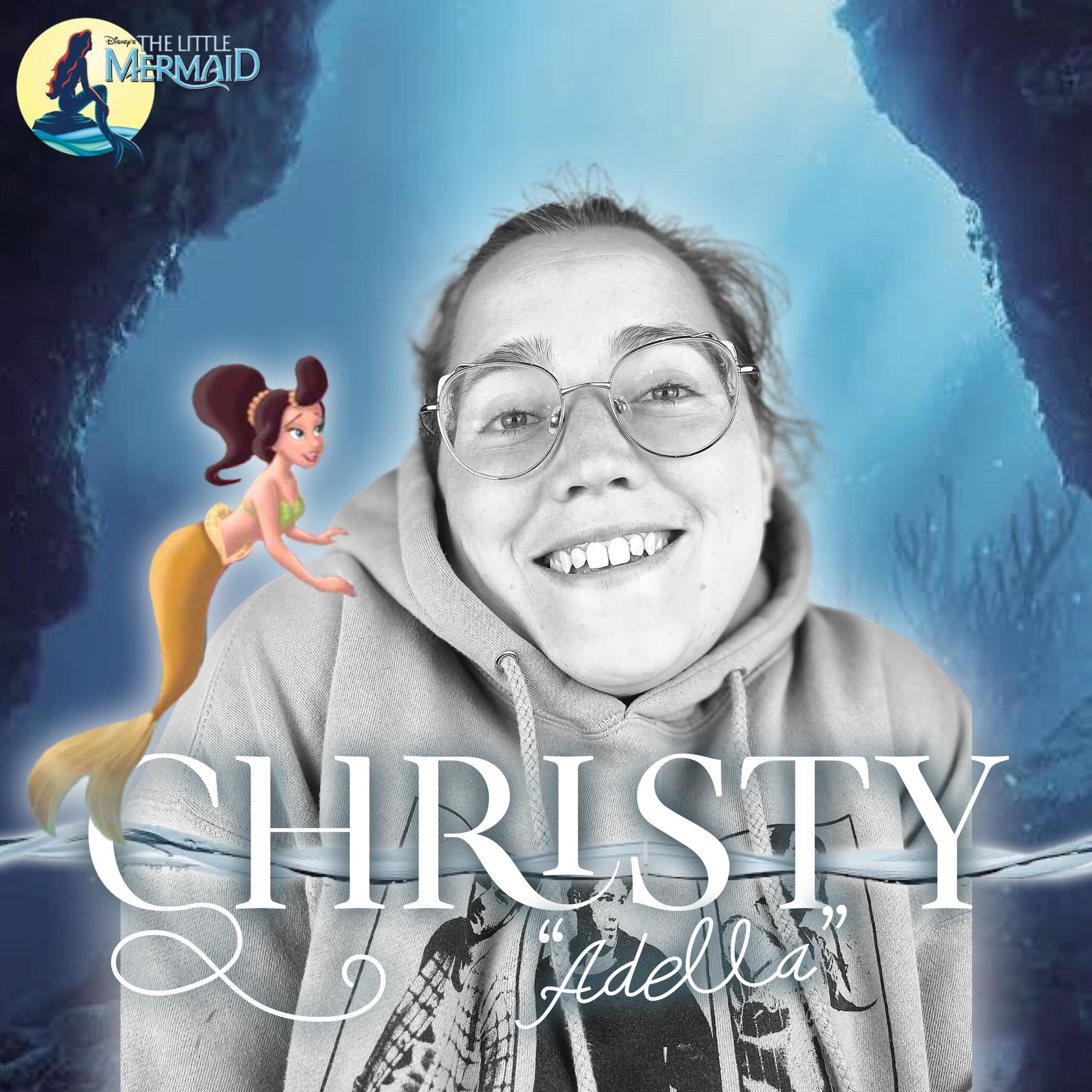 MEET CHRISTY and ZOE! 🧜&zwj;♀️✨⚓️🦀
Zoe and her Aunt Christy are ready to take you below the blue in #TheLittleMermaid when we open on FRIDAY! Christy has shared her beautiful voice on our stage for years, and Zoe has danced through several youth pr