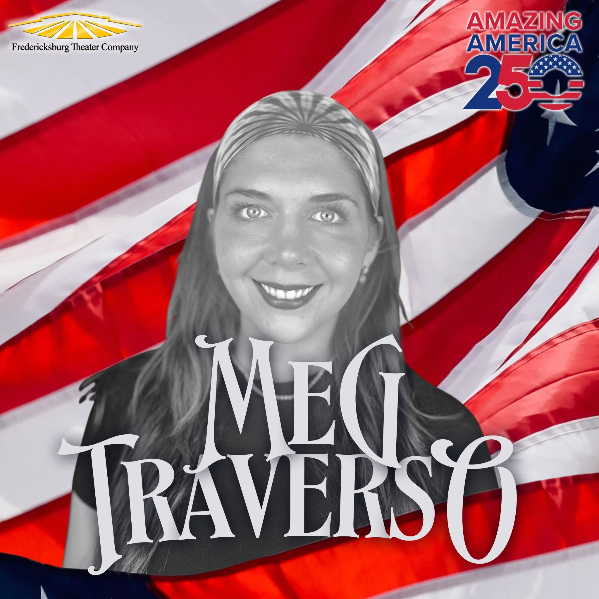 Get ready to welcome Meg Traverso back to our stage in Amazing America 250! 🇺🇸🎶🎭
Meg knows her way around Broadway standards, having led our production of My Fair Lady as Eliza Doolittle. TOMORROW, she and the rest of our powerhouse cast will len