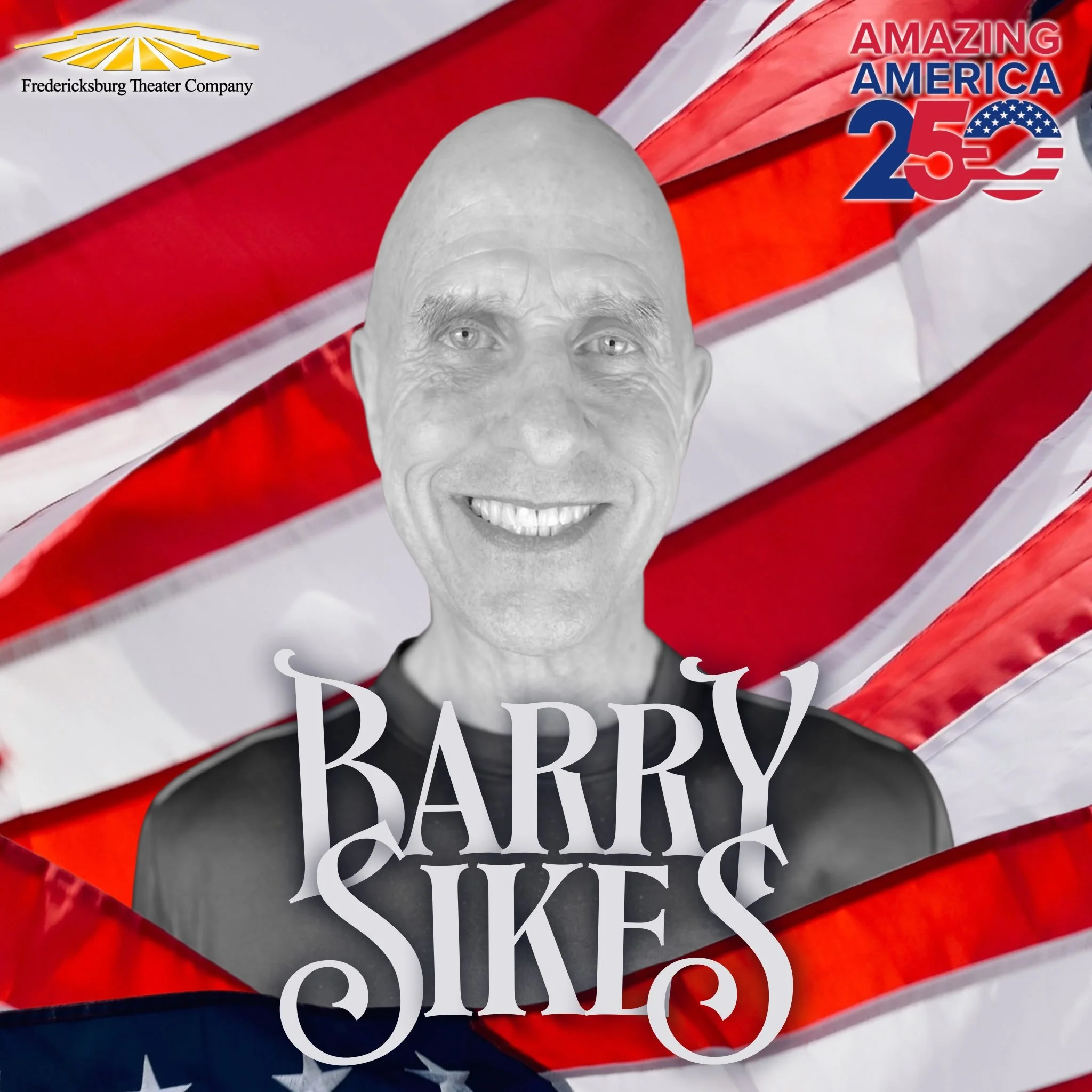 Our last Amazing America 250 cast spotlight goes out to Barry Sikes! 🇺🇸🎶🎭
Barry is seen often on our stage, being one of the most dependable and consistent members of theFTC family. He can always be counted on to provide laughs, offer encourageme