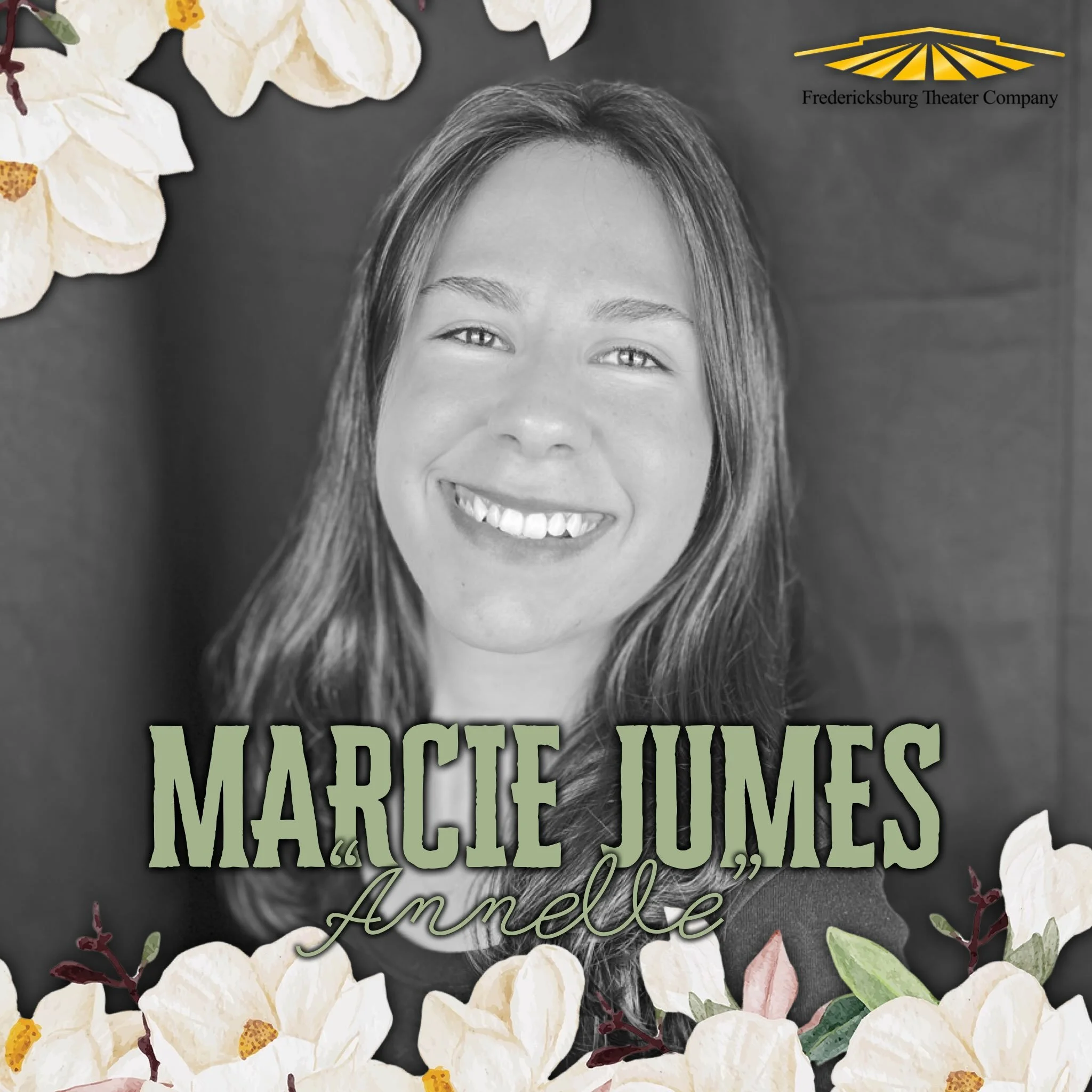 Marcie Jumes is your Annelle! 💐✨🤩🎭
Marcie grew up doing shows at FTC with her family, and developed a love of theater being surrounded by the community here. She showed us youthful innocence as Dorothy in &ldquo;The Wizard of Oz,&rdquo; and we can