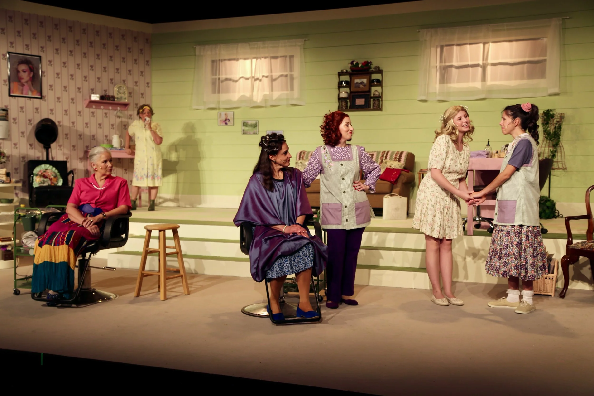 #SteelMagnolias has sold more tickets than any play in FTC history, and opening night was a smash! 🤩✨💐🎭
The audience laughed, cried, and raved about the performances! There are less than 10 tickets left for the rest of the run, so don&rsquo;t miss