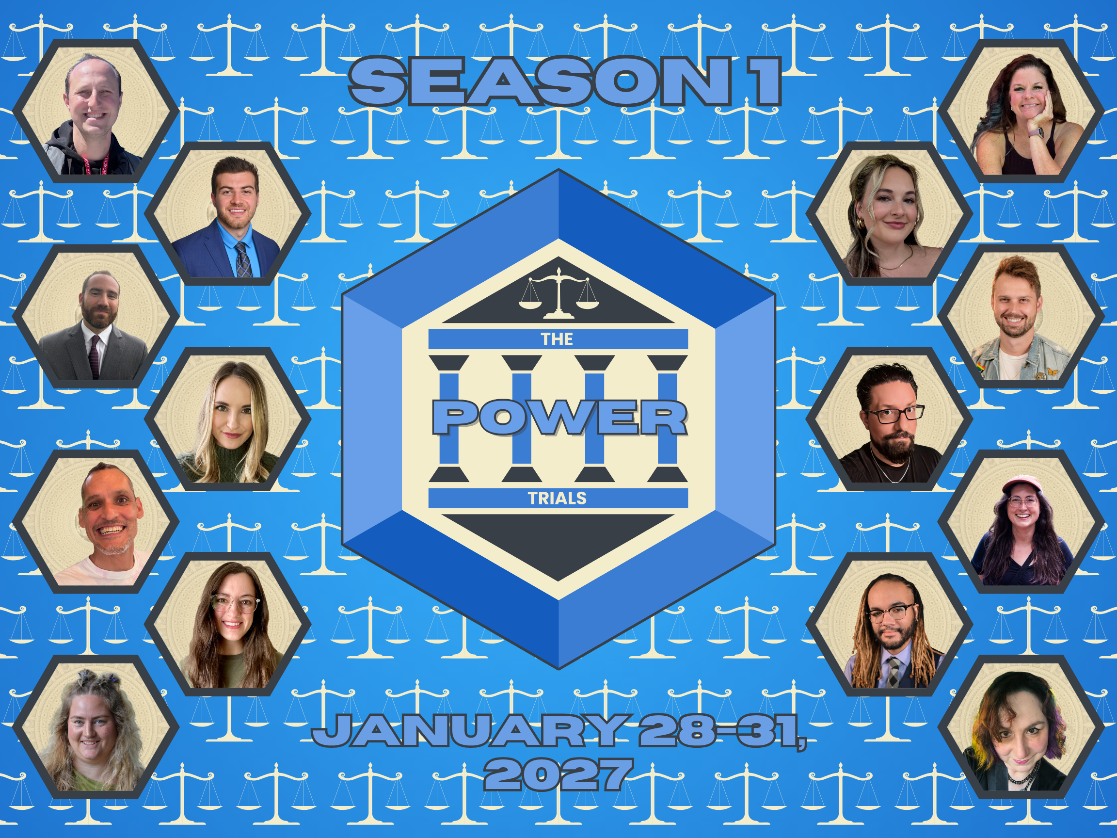 The Power Trials Season 1 Cast Banner